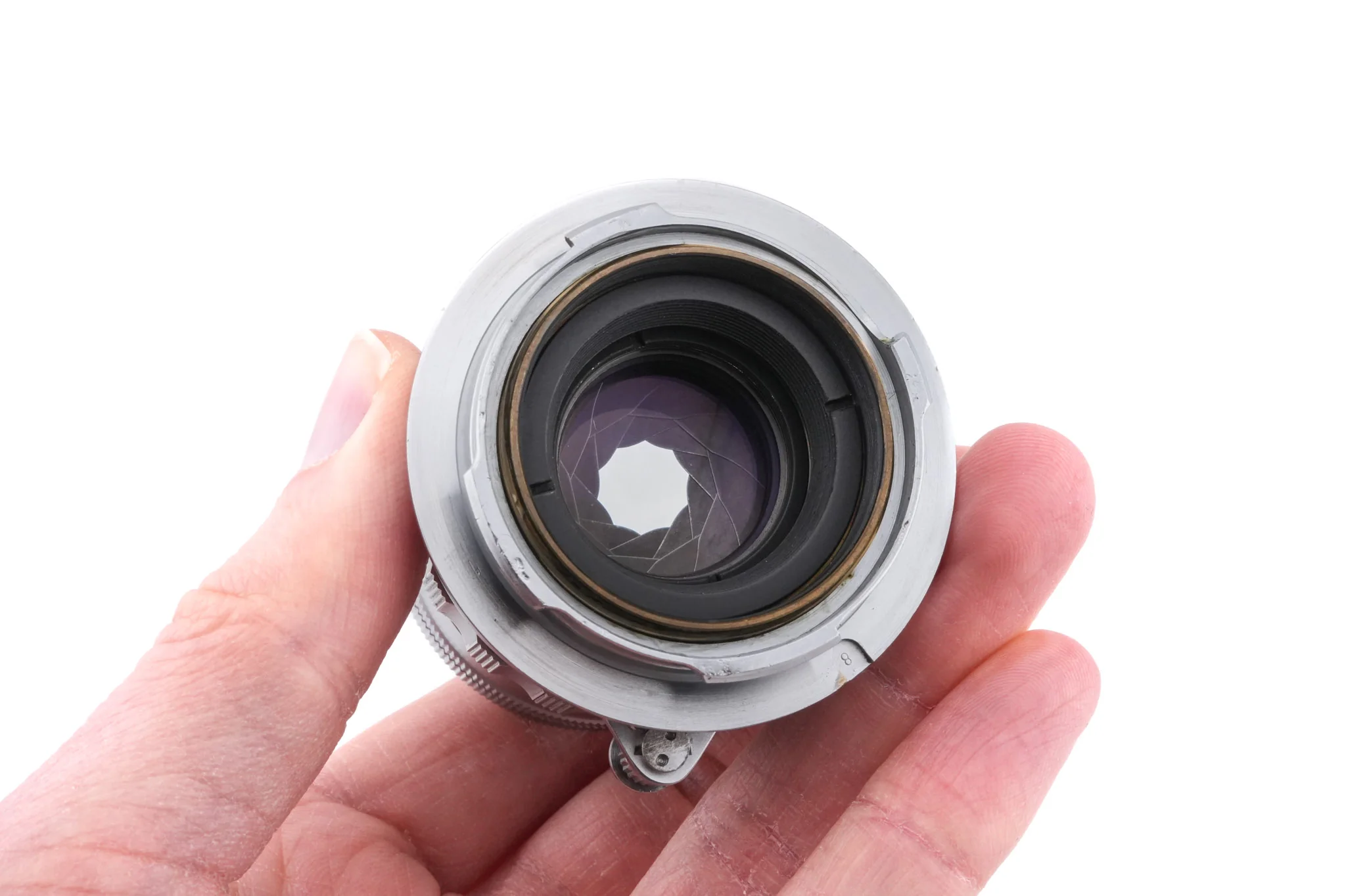 Leica 50mm f2 Summicron (Type II) (Silver, SOOIC-MS / SOSIC / 11118 / 11618 / 11818) - Image 4
