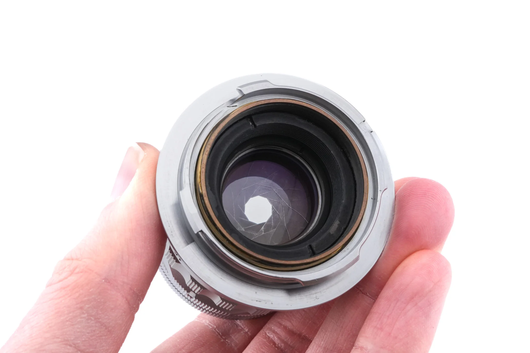 Leica 50mm f2 Summicron (Type II) (Silver, SOOIC-MS / SOSIC / 11118 / 11618 / 11818) - Image 6