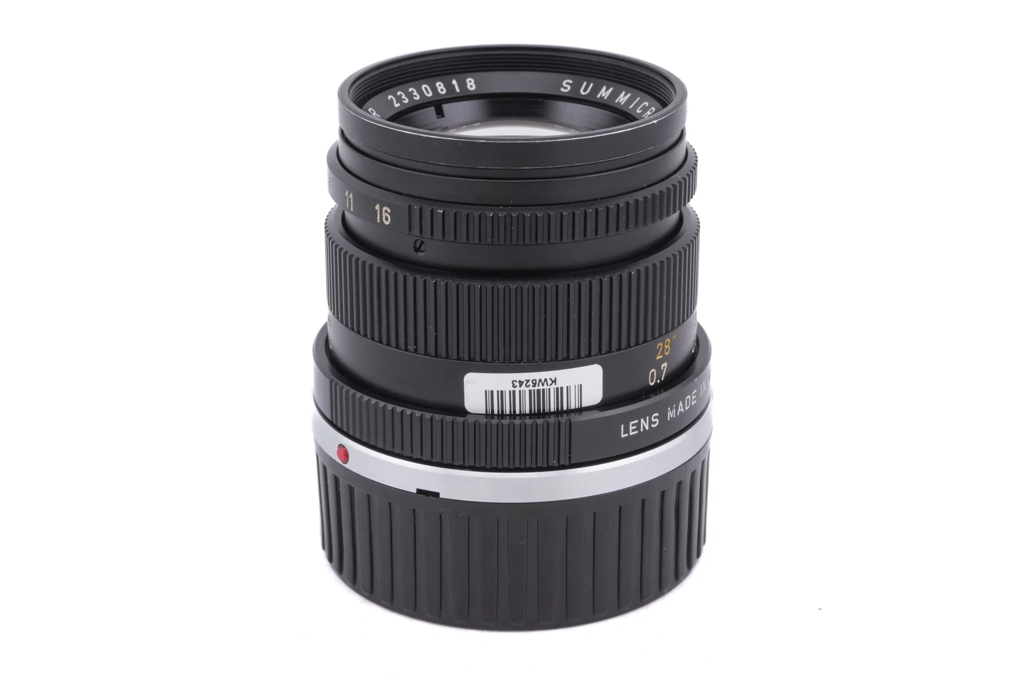 Leica 50mm f2 Summicron (Type III) (11817) - Image 2