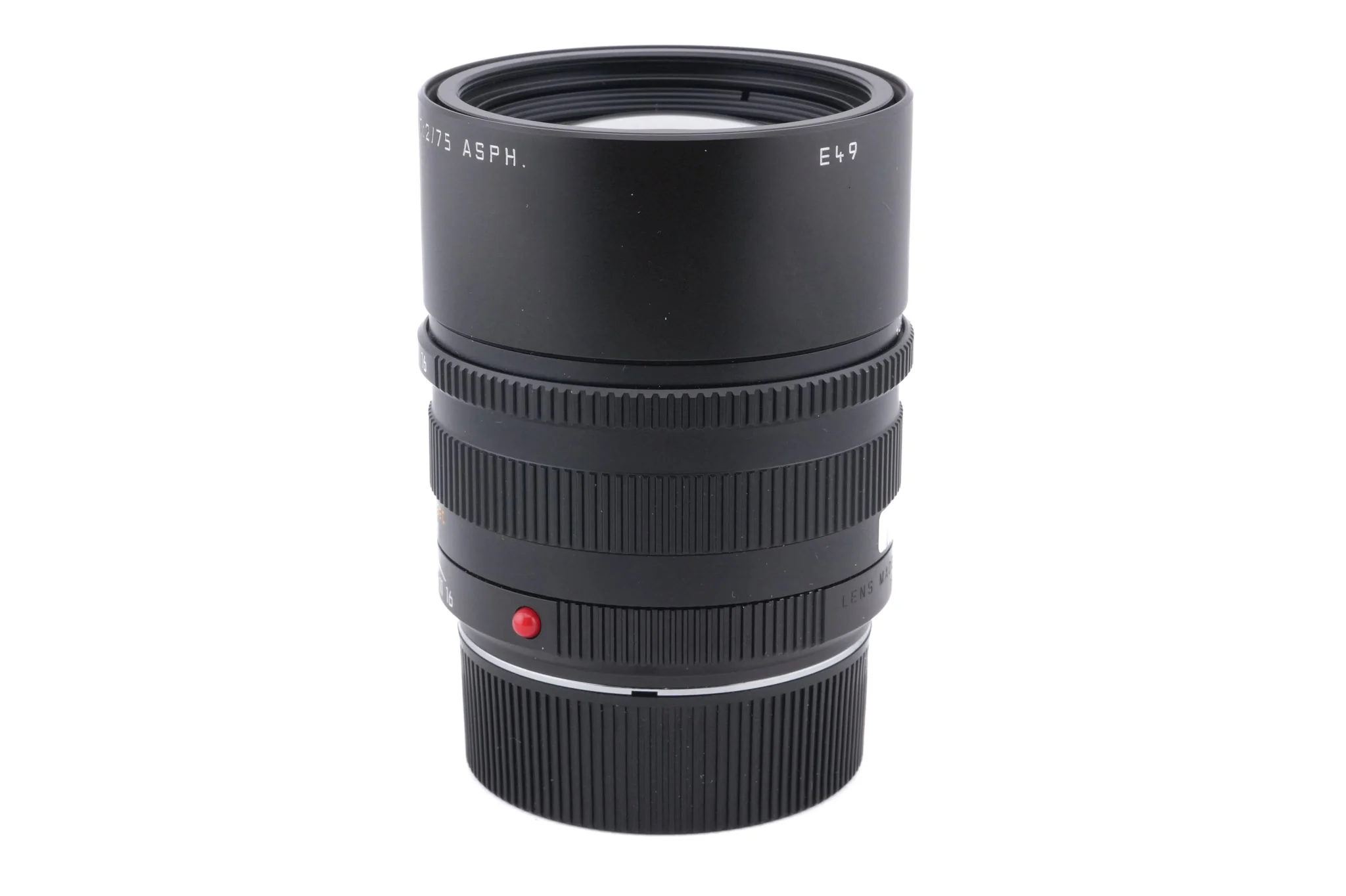 Leica 75mm f2 APO-Summicron-M ASPH. (Black, 11637) - Image 2
