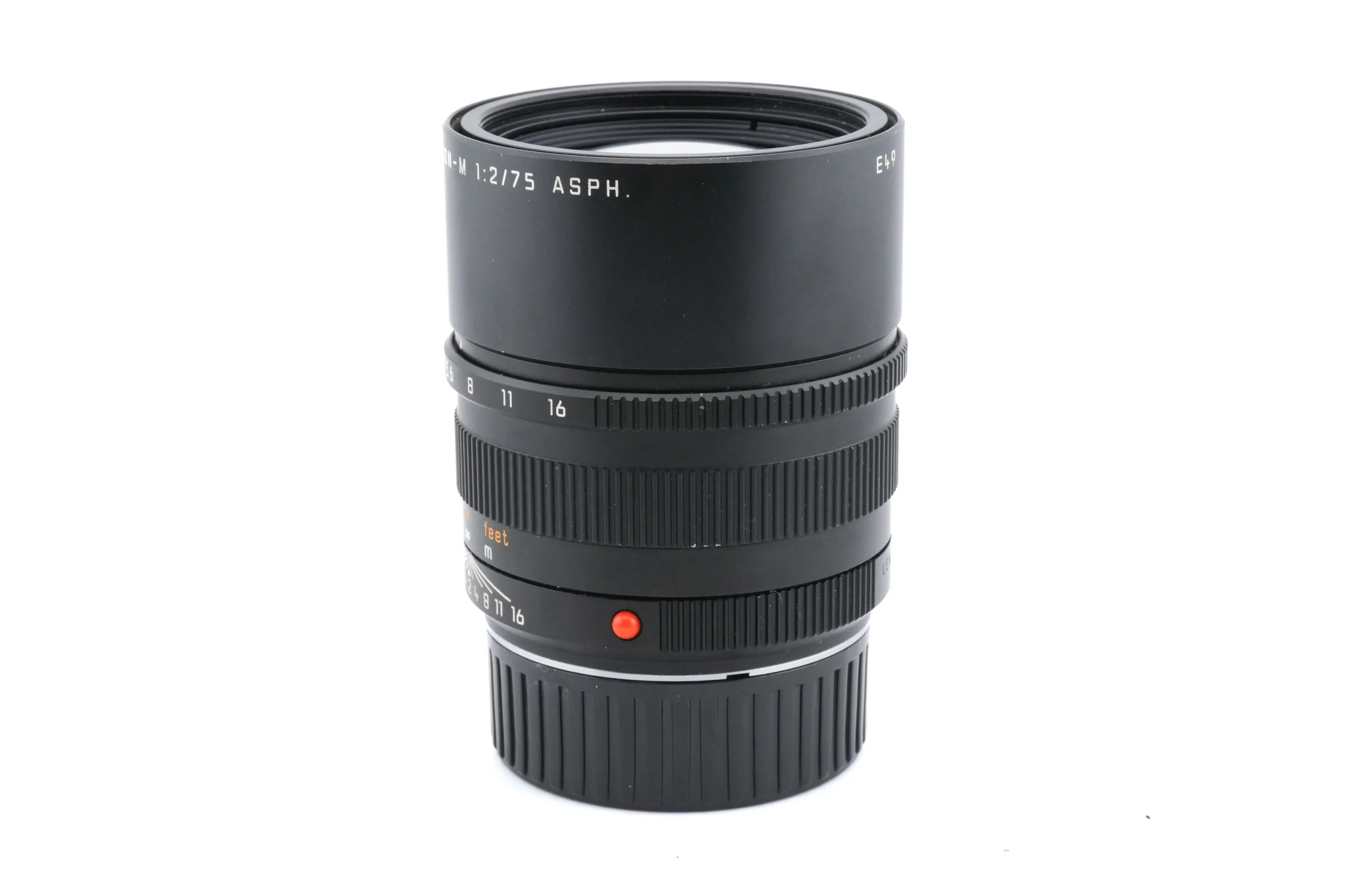 Leica 75mm f2 APO-Summicron-M ASPH. (Black, 11637) - Image 4
