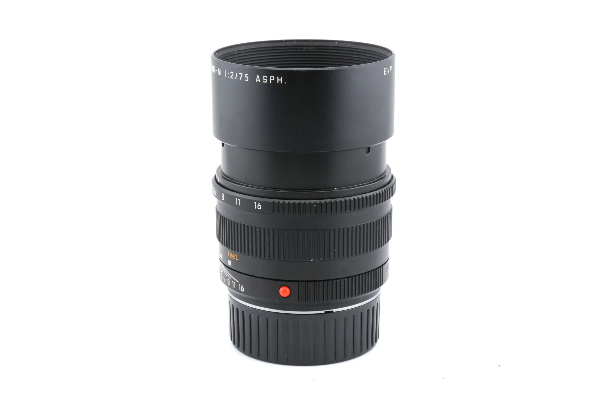 Leica 75mm f2 APO-Summicron-M ASPH. (Black, 11637) - Image 5