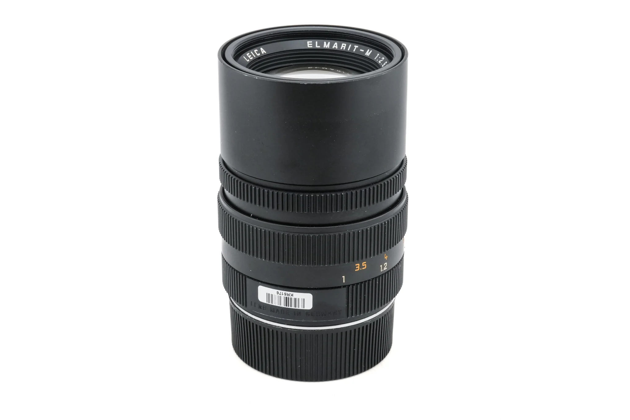 Leica 90mm f2.8 Elmarit-M (Black, 11807) - Image 3