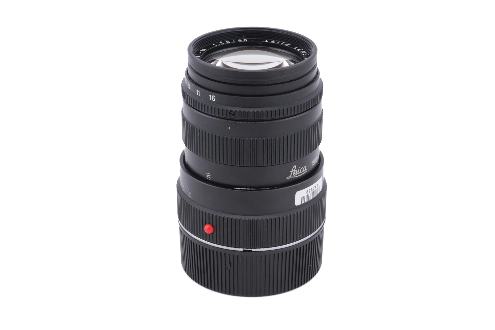Leica 90mm f2.8 Tele-Elmarit-M (11800) + 39mm Collapsible Rubber Lens Hood (90mm f2.8 Tele-Elmarit-M) (11250) - Image 2