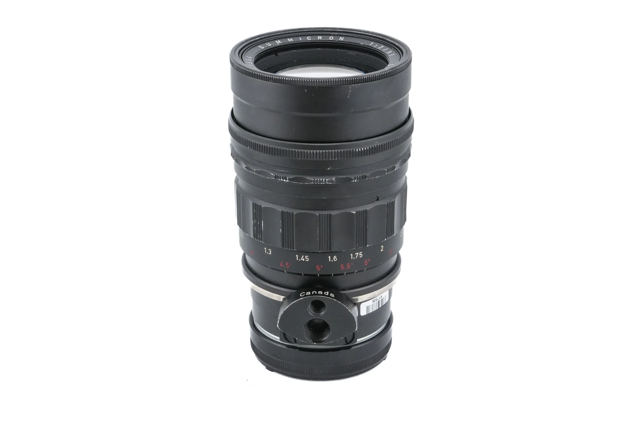 Leica 90mm f2 Summicron (Type II, Preset) (Black, INVOO / 00001) - Image 3
