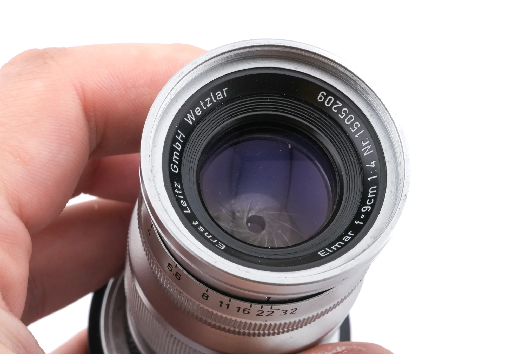 Leica 9cm f4 Elmar (Type I, Rigid) (ELANG-M / ELGAM / 11830 / 11130) - Image 3