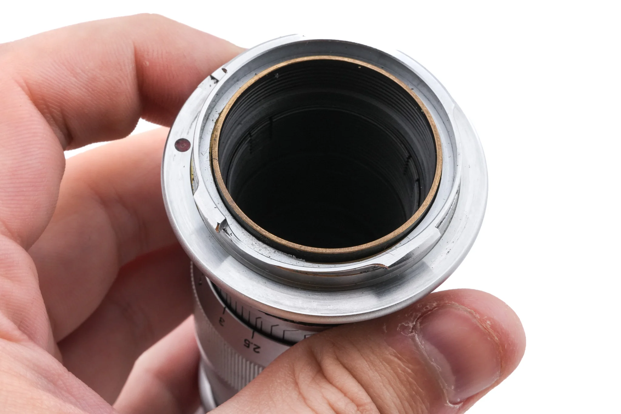 Leica 9cm f4 Elmar (Type I, Rigid) (ELANG-M / ELGAM / 11830 / 11130) - Image 4