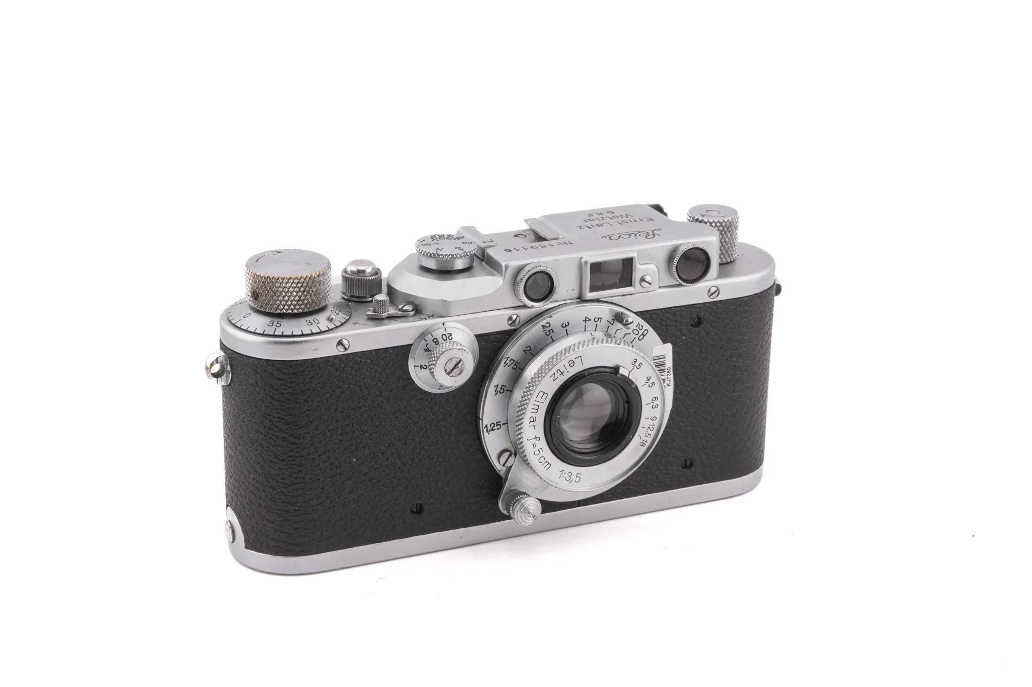 Leica IIIa + 50mm f3.5 Elmar (Type I) (ELMARCHROM / ELMAR) - Image 2