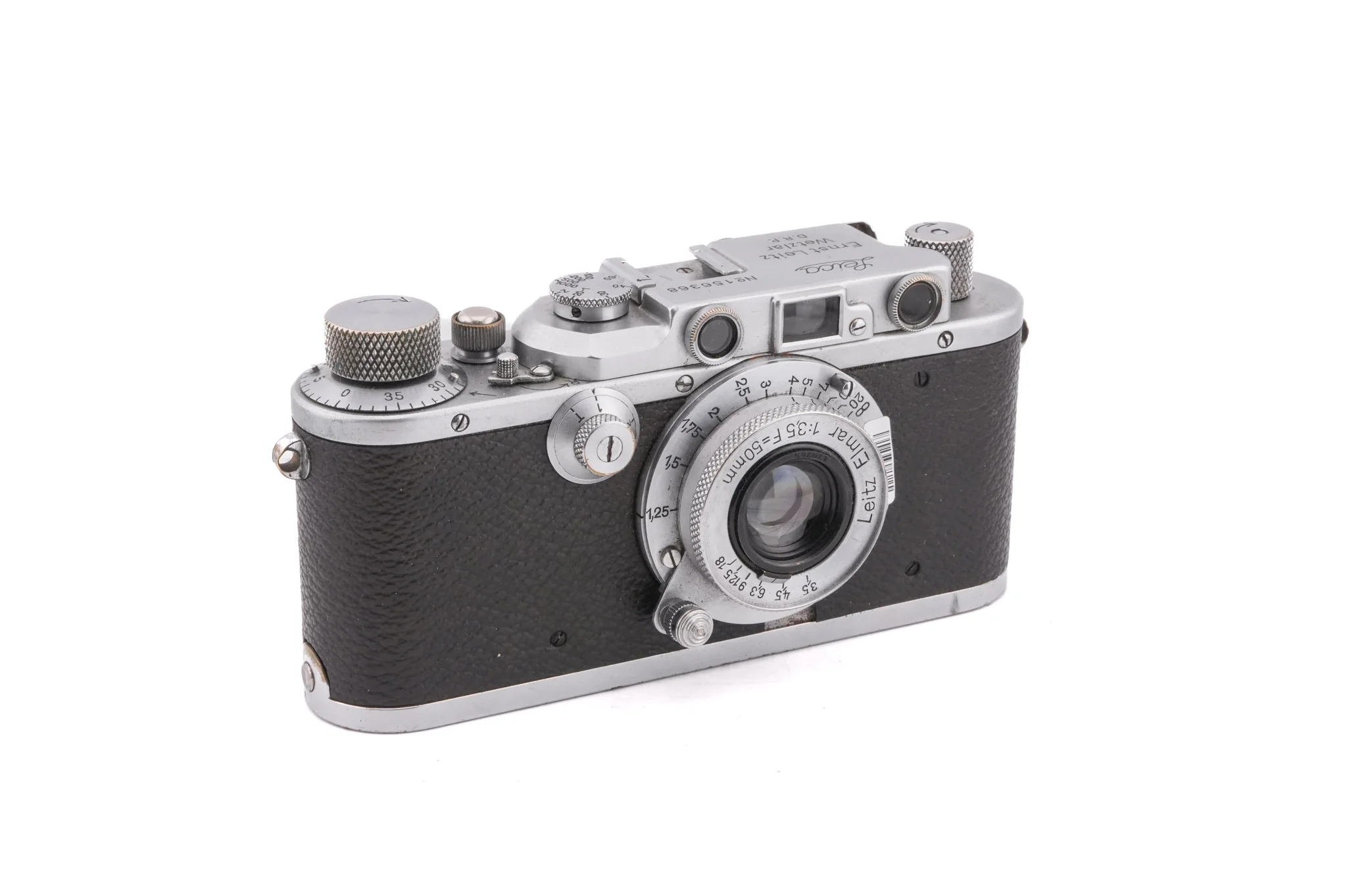 Leica IIIa + 50mm f3.5 Elmar (Type I) (ELMARCHROM / ELMAR) - Image 2