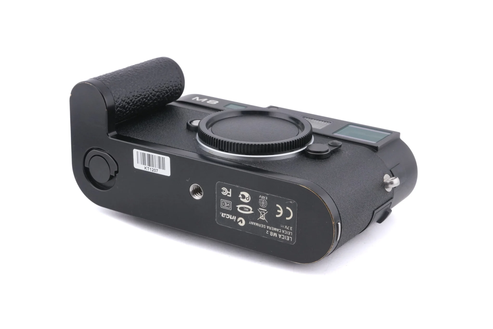 Leica M8 (Black, 10701) + M8/M9 Handgrip (14486) - Image 6