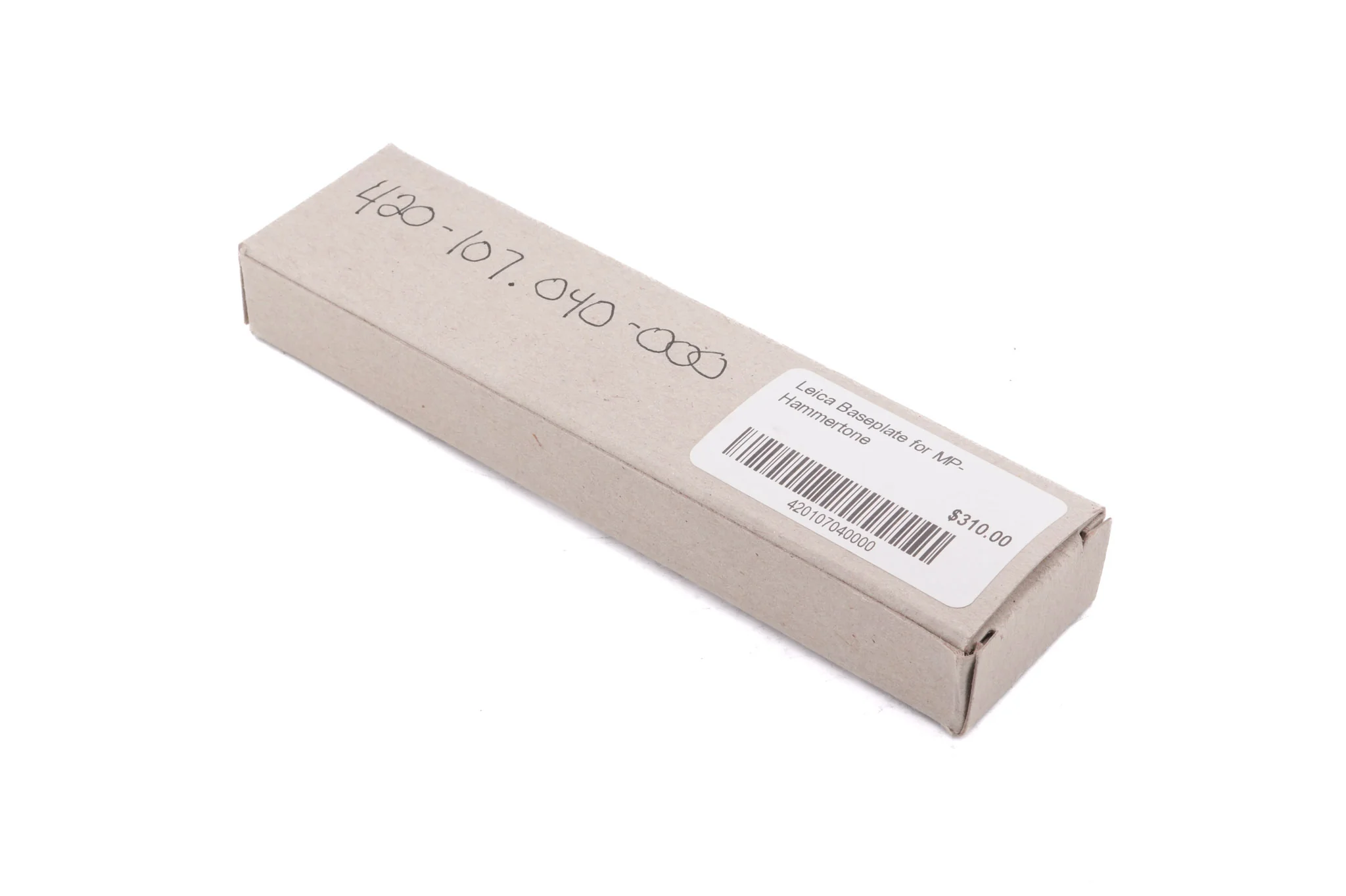 Leica MP Base Plate (Hammertone, 420-107.040-000) - Image 3