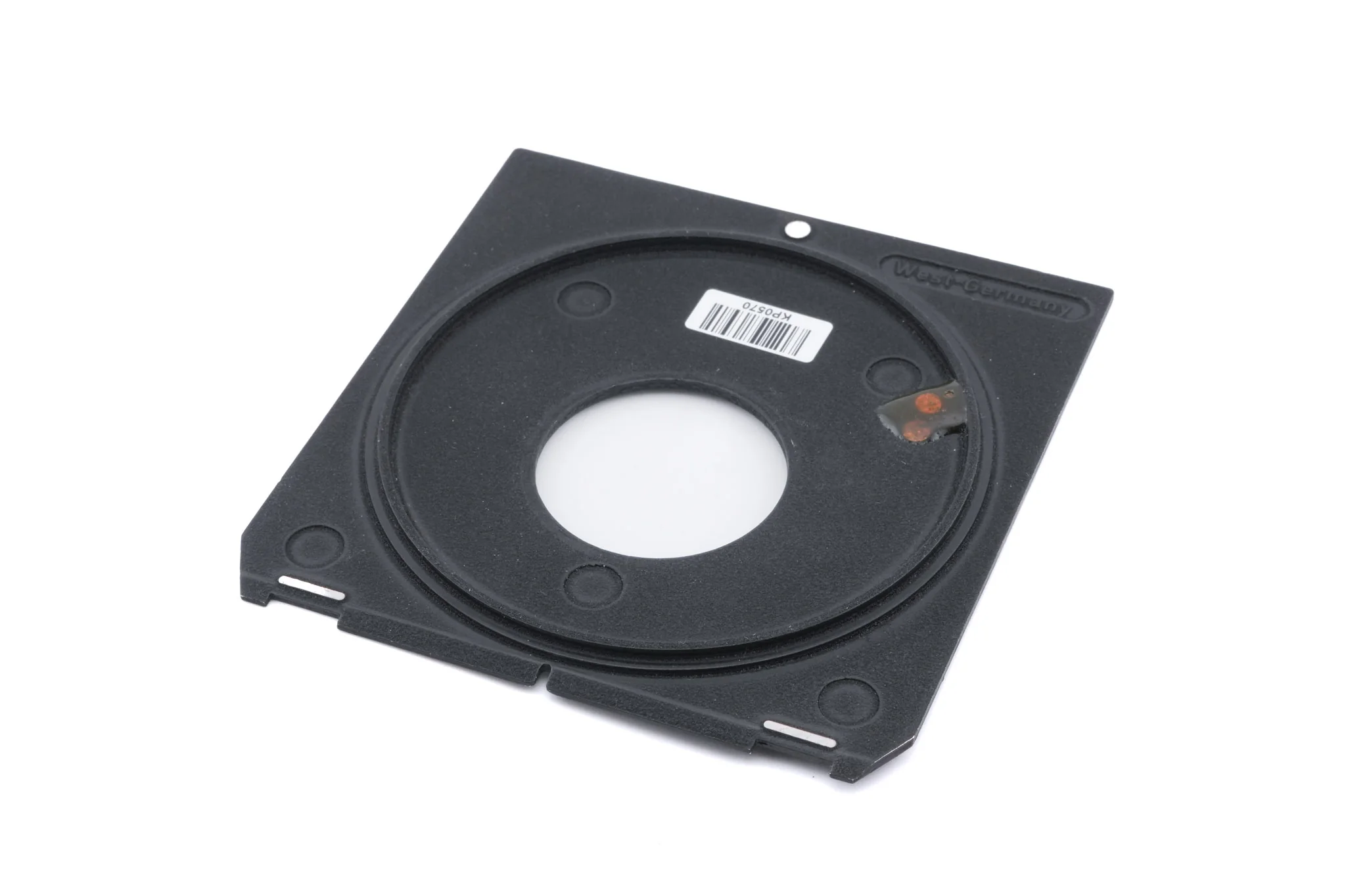 Linhof 99 x 96 mm Linhof/Wista Lens Board (Copal #0) - Image 2