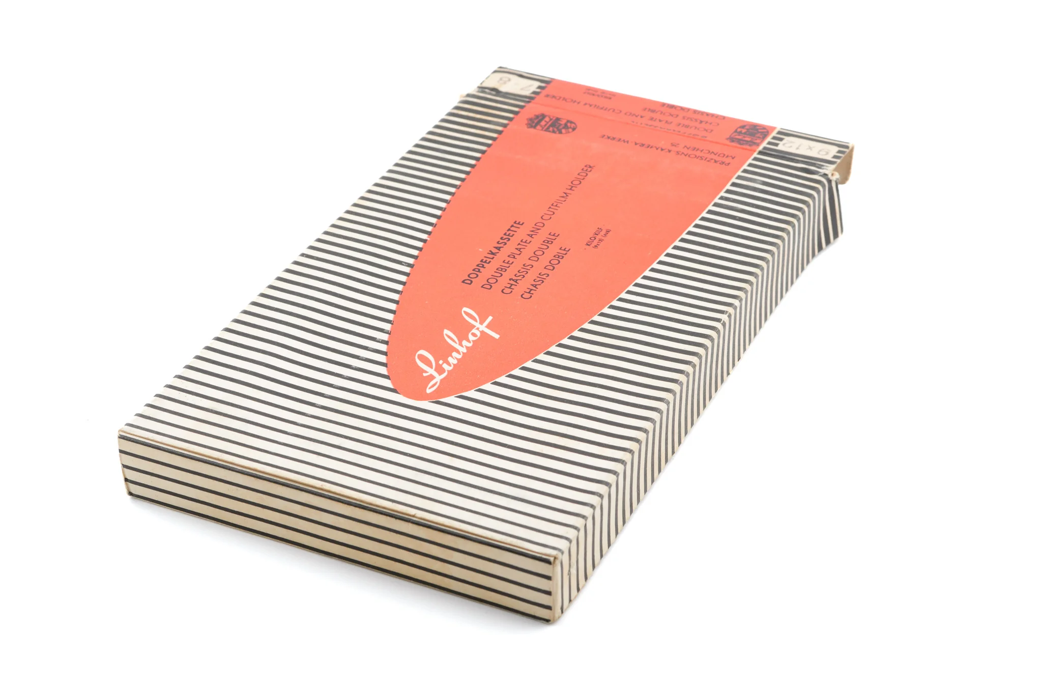 Linhof 9 x 12 cm Cut Film Holder (Early, Doppelkassette) - Image 3