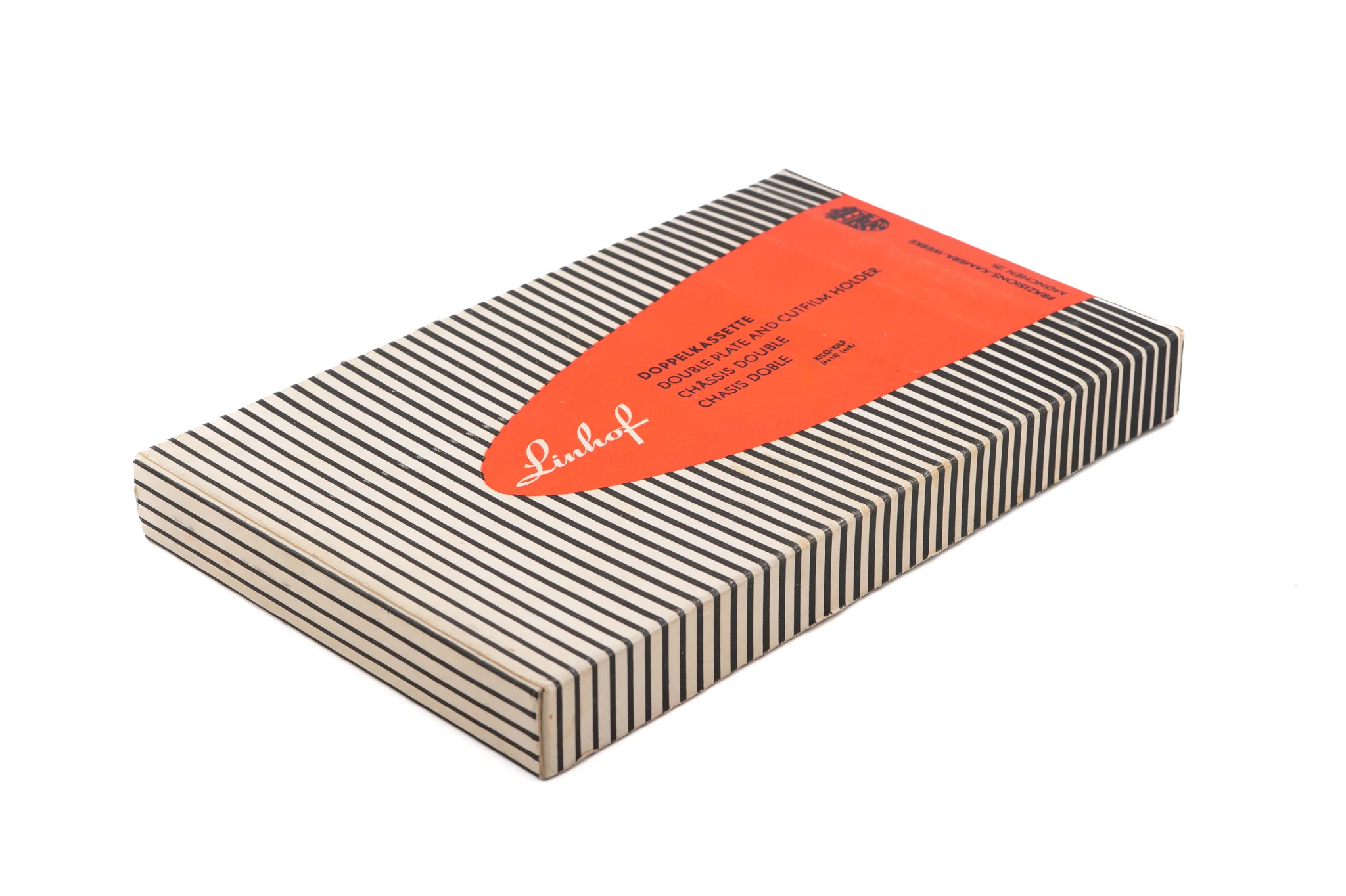 Linhof 9 x 12 cm Cut Film Holder (Early, Doppelkassette) - Image 3