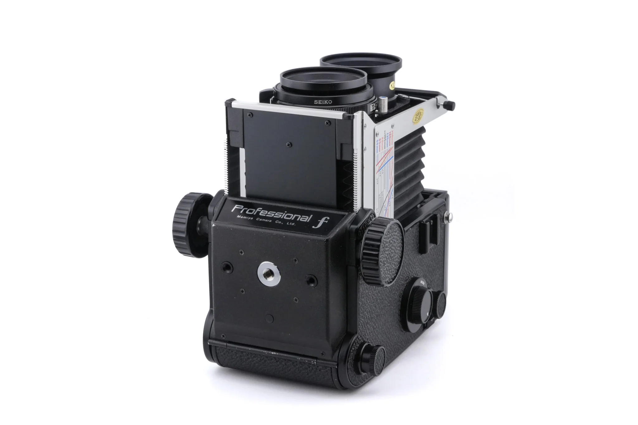 Mamiya C220 F + Waist Level Finder (New Version) + 80mm f2.8 Sekor (Blue Dot) - Image 6