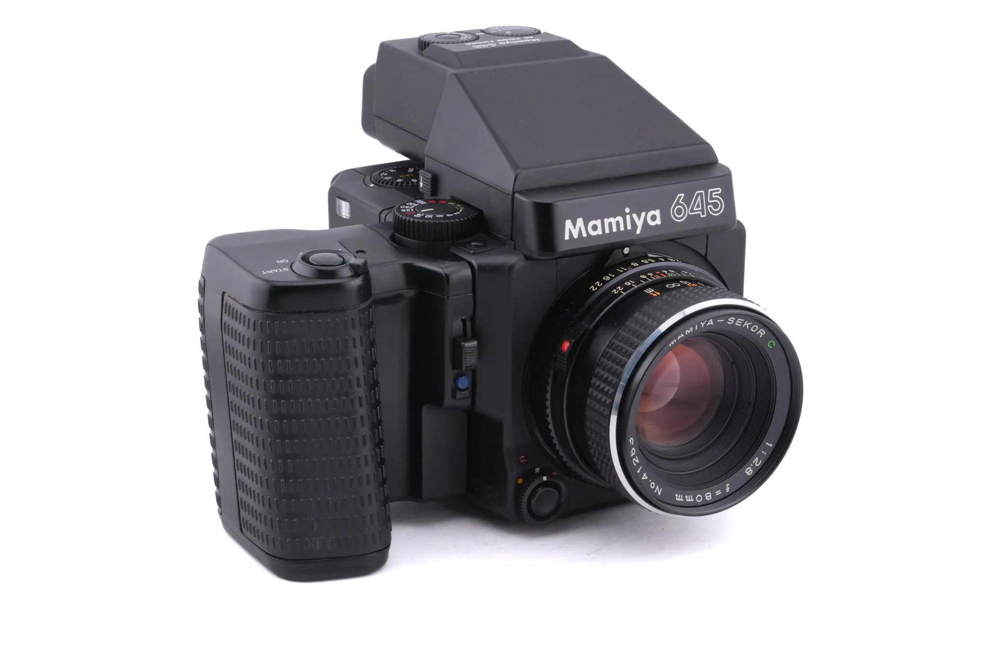 Mamiya M645 Super + 80mm f2.8 Sekor C + AE Prism Finder N + 120/220 Roll Film Holder N + Power Drive N (Y01670) - Image 2