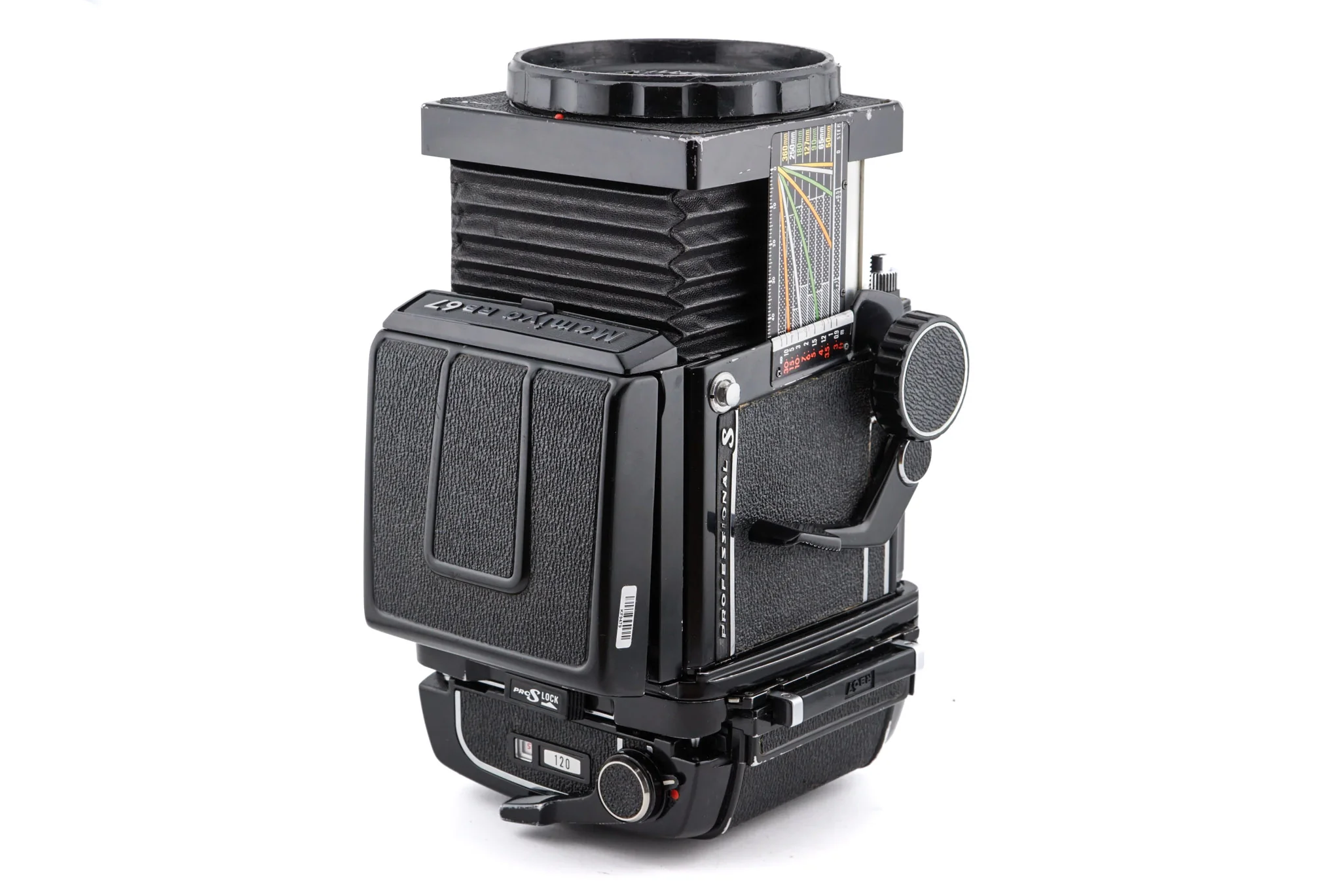 Mamiya RB67 Pro-S + 120 6x7 Pro-S Roll Film Holder + Waist Level Finder - Image 5
