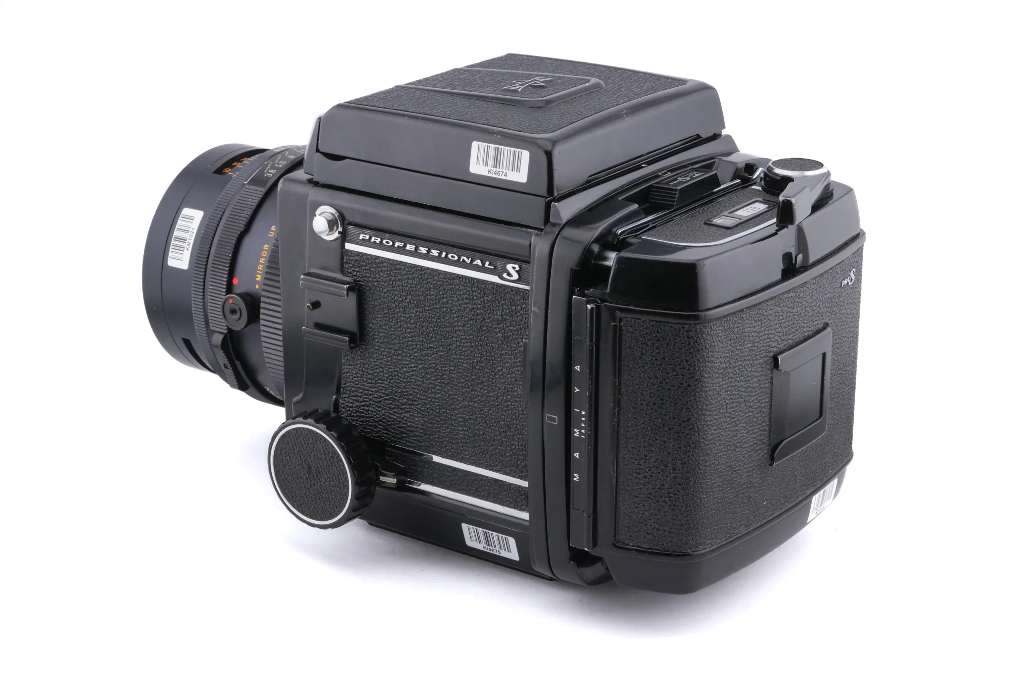 Mamiya RB67 Pro-S + 90mm f3.8 Sekor C + 120 6x7 Pro-S Roll Film Holder + Waist Level Finder - Image 4