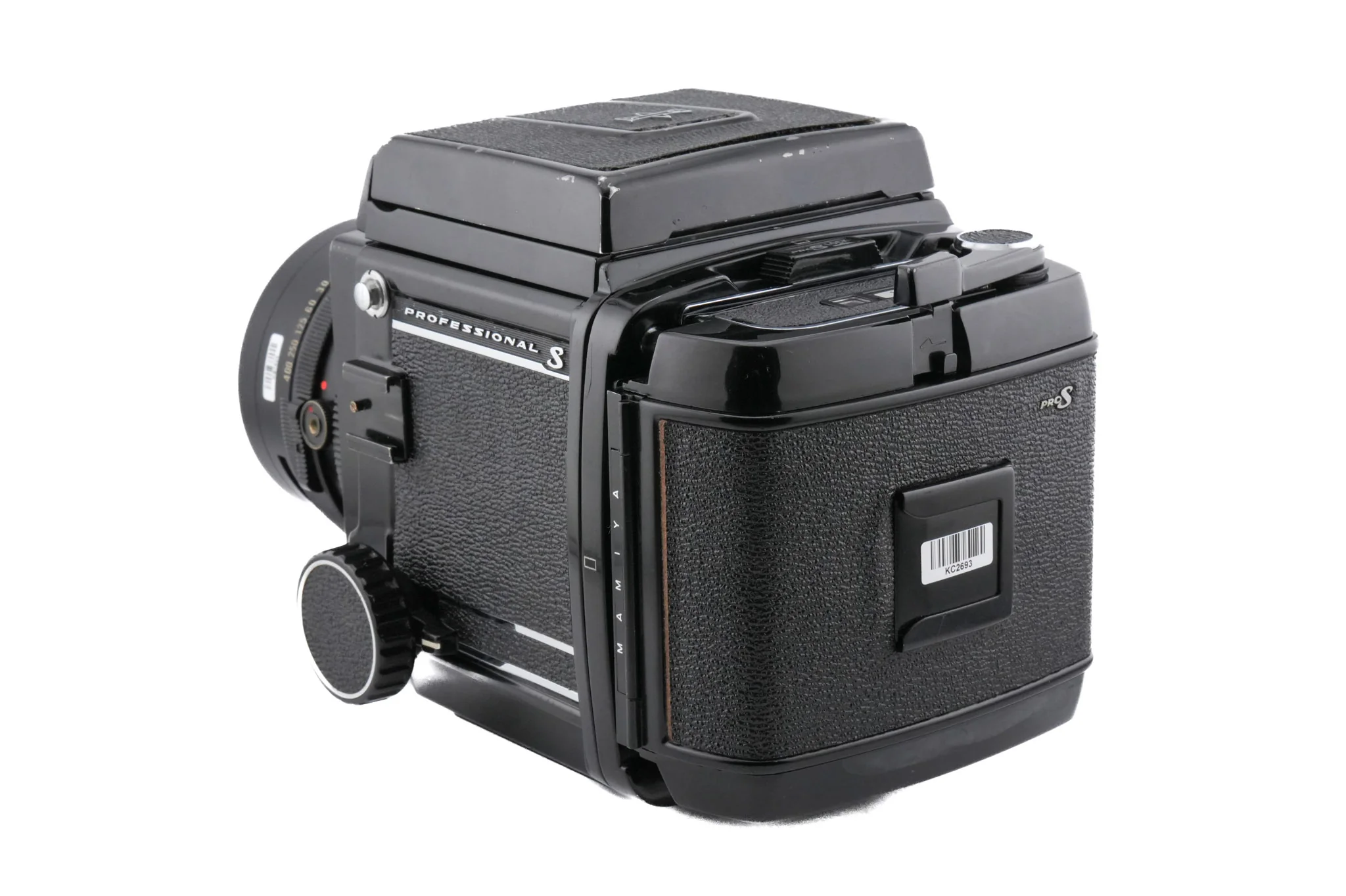 Mamiya RB67 Pro-S + Waist Level Finder + 120 6x7 Pro-S Roll Film Holder + 127mm f3.8 Sekor C - Image 4