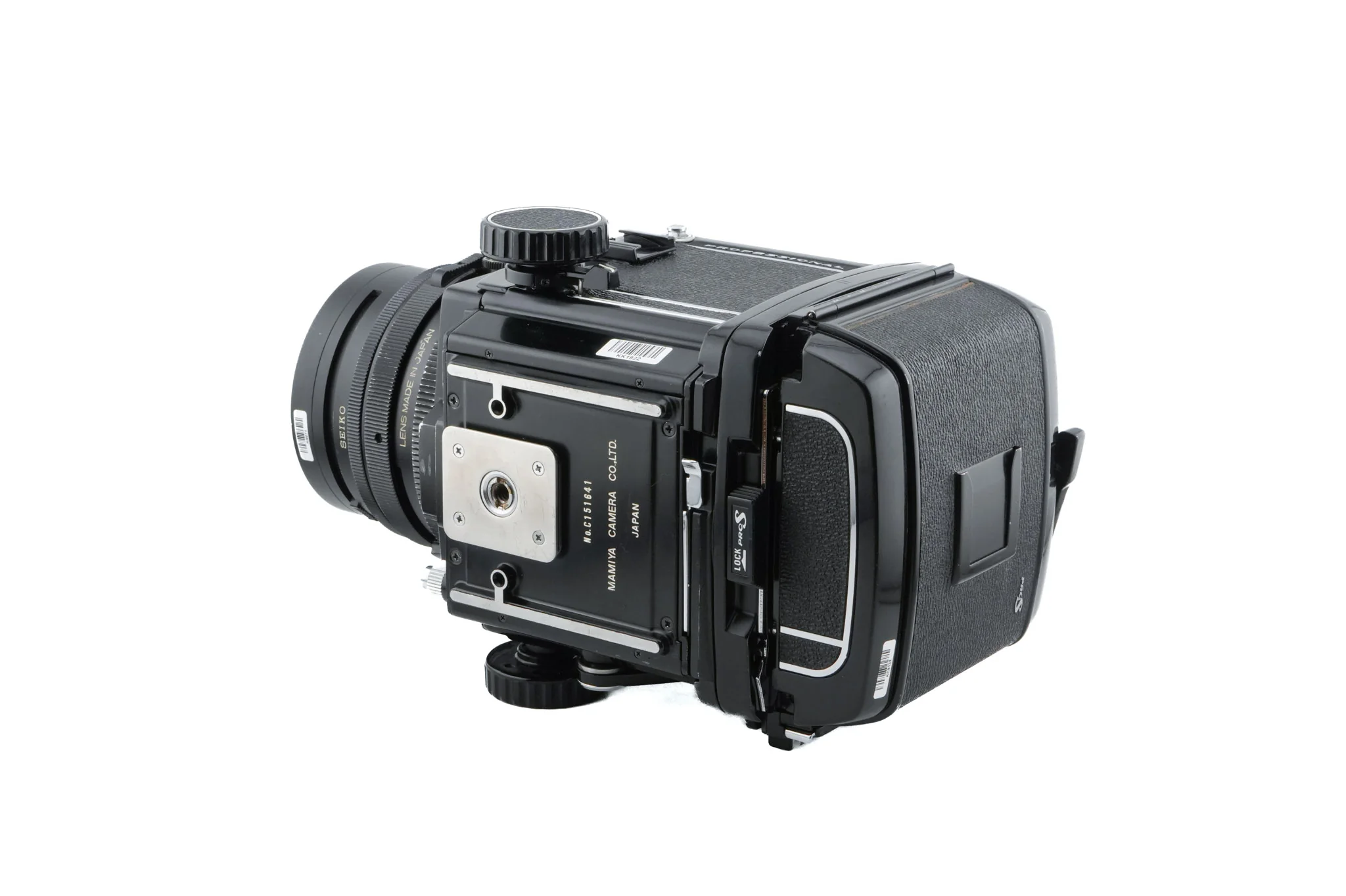 Mamiya RB67 Pro-S + Waist Level Finder + 120 6x7 Pro Roll Film Holder + 127mm f3.8 Sekor C - Image 6