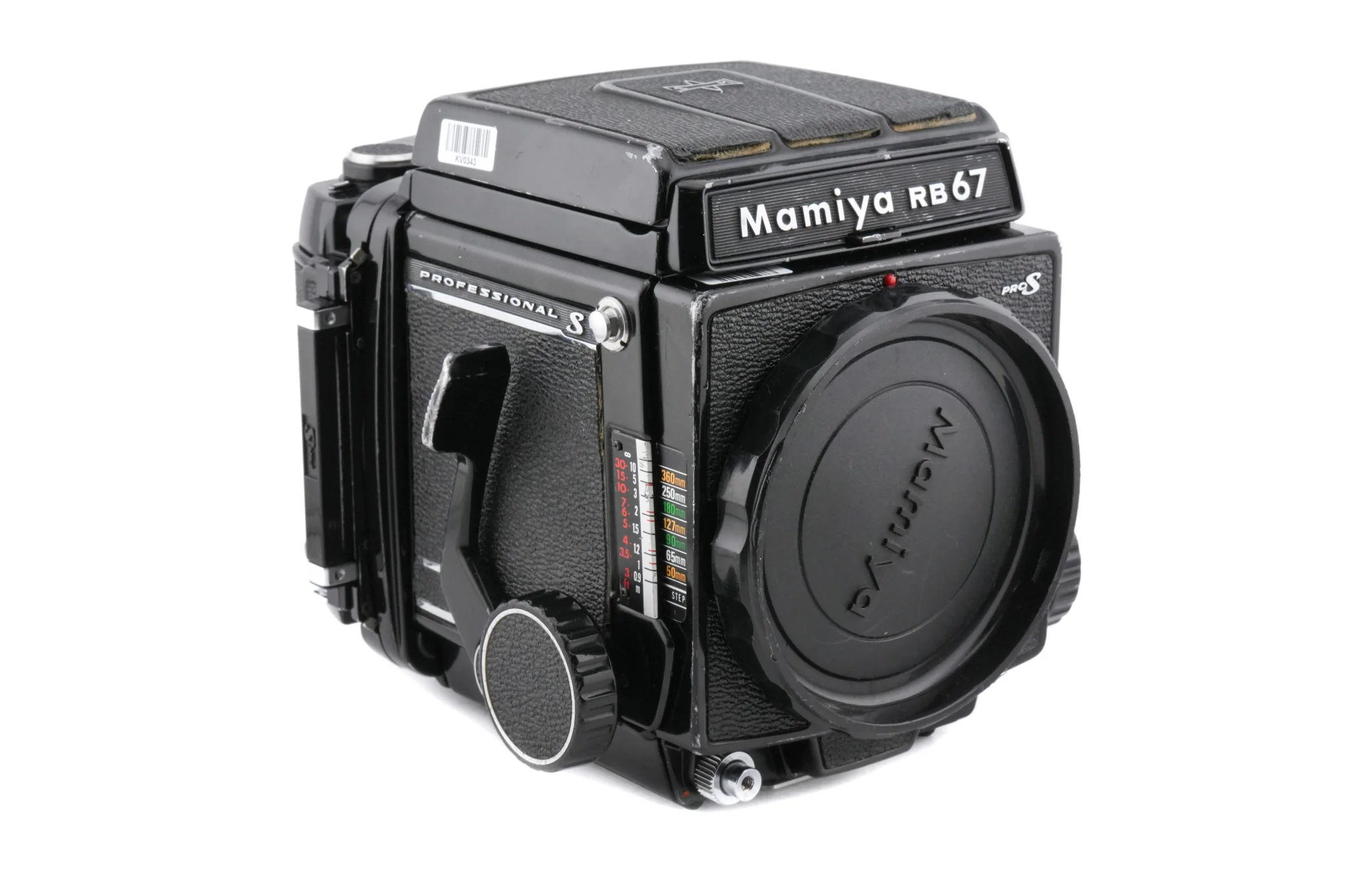 Mamiya RB67 Pro-S + Waist Level Finder + 120 6x7 Pro-S Roll Film Holder - Image 2