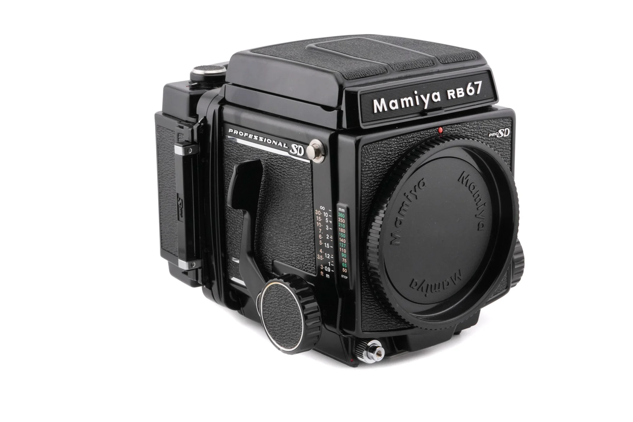 Mamiya RB67 Pro SD + Waist Level Finder + 120 6x7 Pro-SD Roll Film Holder - Image 2