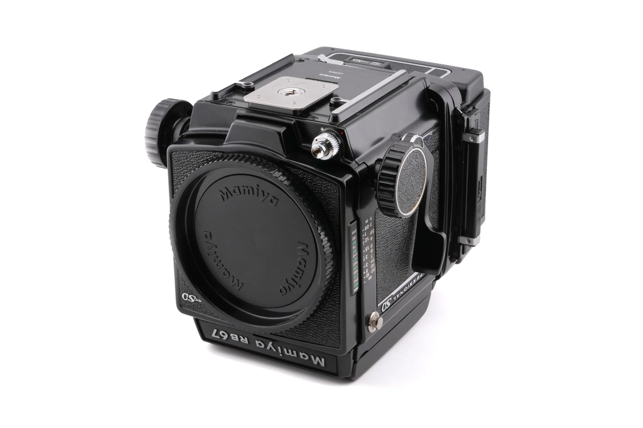 Mamiya RB67 Pro SD + Waist Level Finder + 120 6x7 Pro-SD Roll Film Holder - Image 5