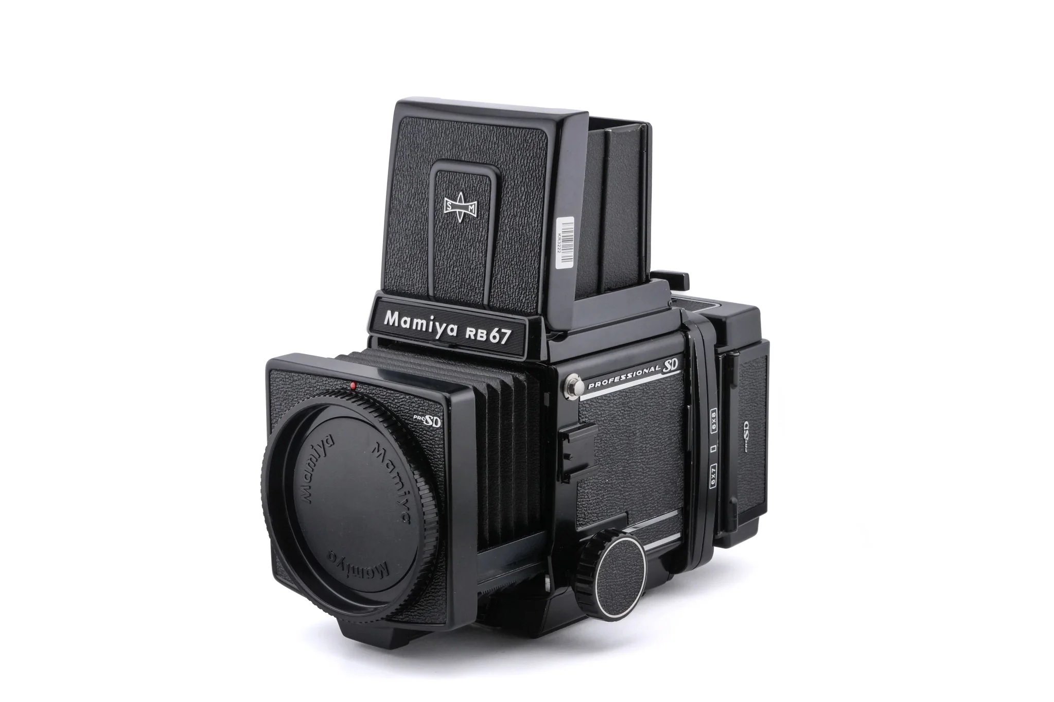 Mamiya RB67 Pro SD + Waist Level Finder + 120 6x7 Pro-SD Roll Film Holder - Image 2