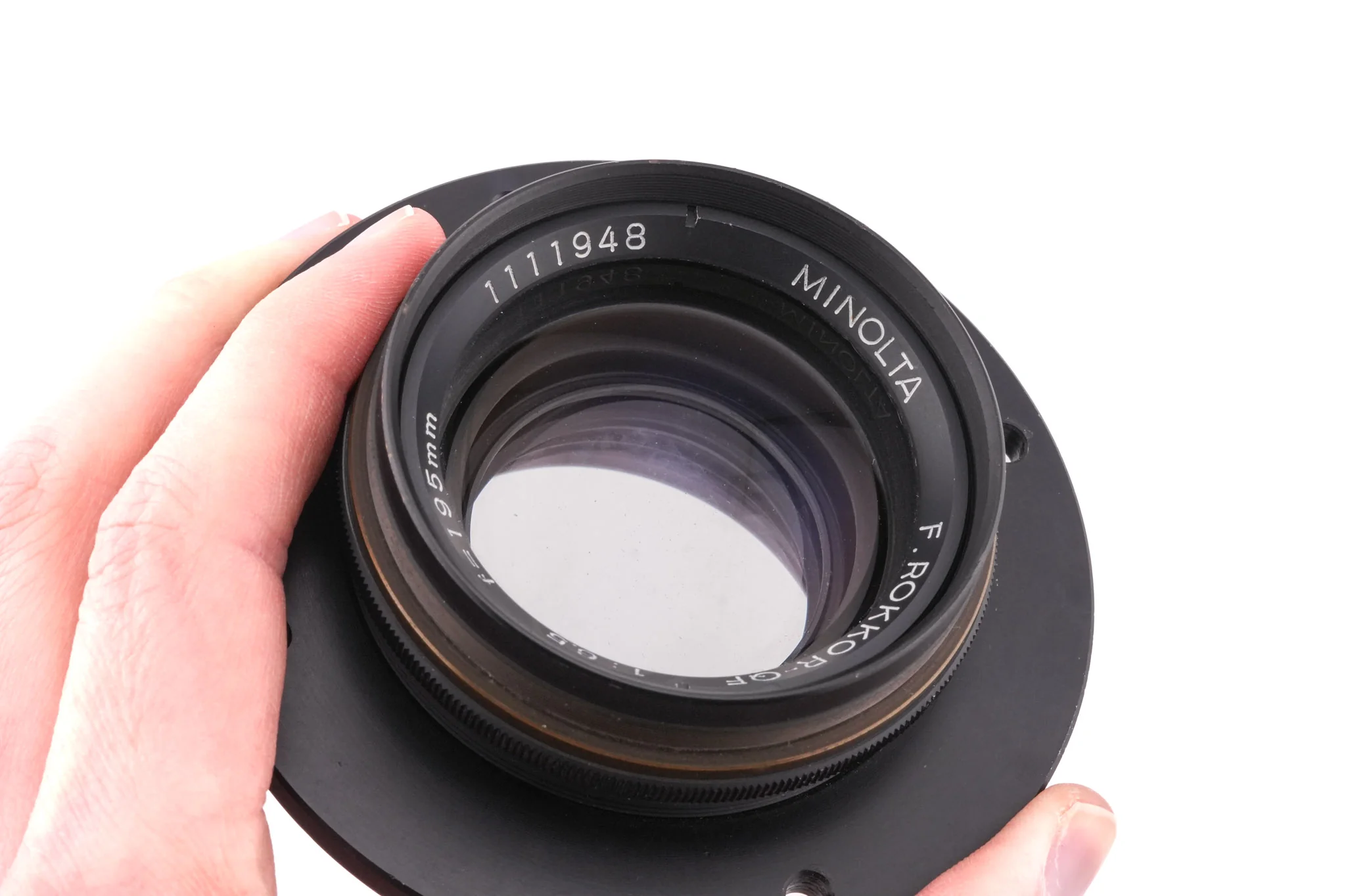 Minolta 195mm f6.5 F.Rokkor-QF - Image 3