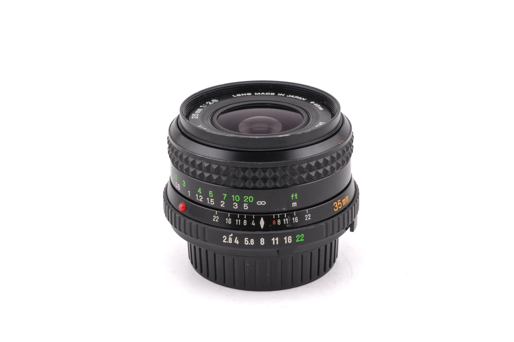 Minolta 35mm f2.8 MD W.Rokkor (New) - Lens