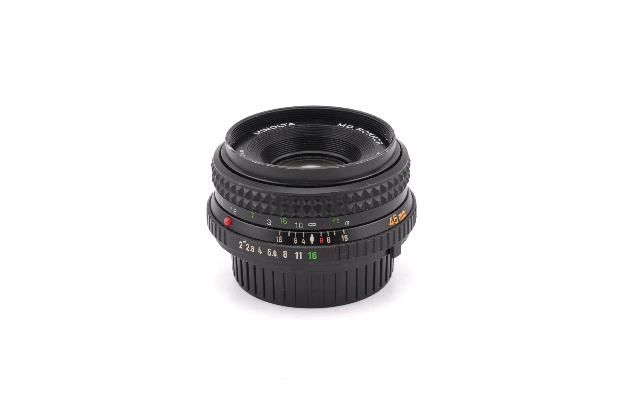 Minolta 45mm f2 MD Rokkor
