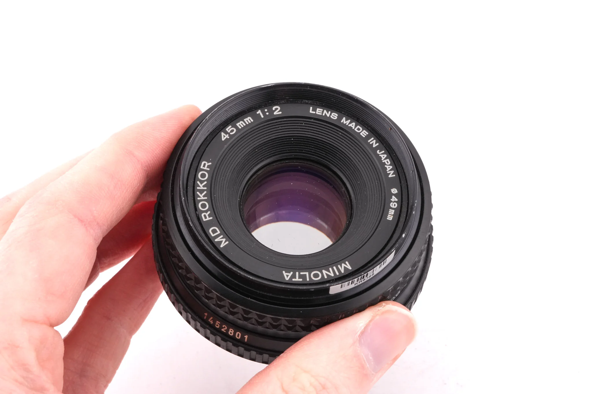 Minolta 45mm f2 MD Rokkor - Image 3
