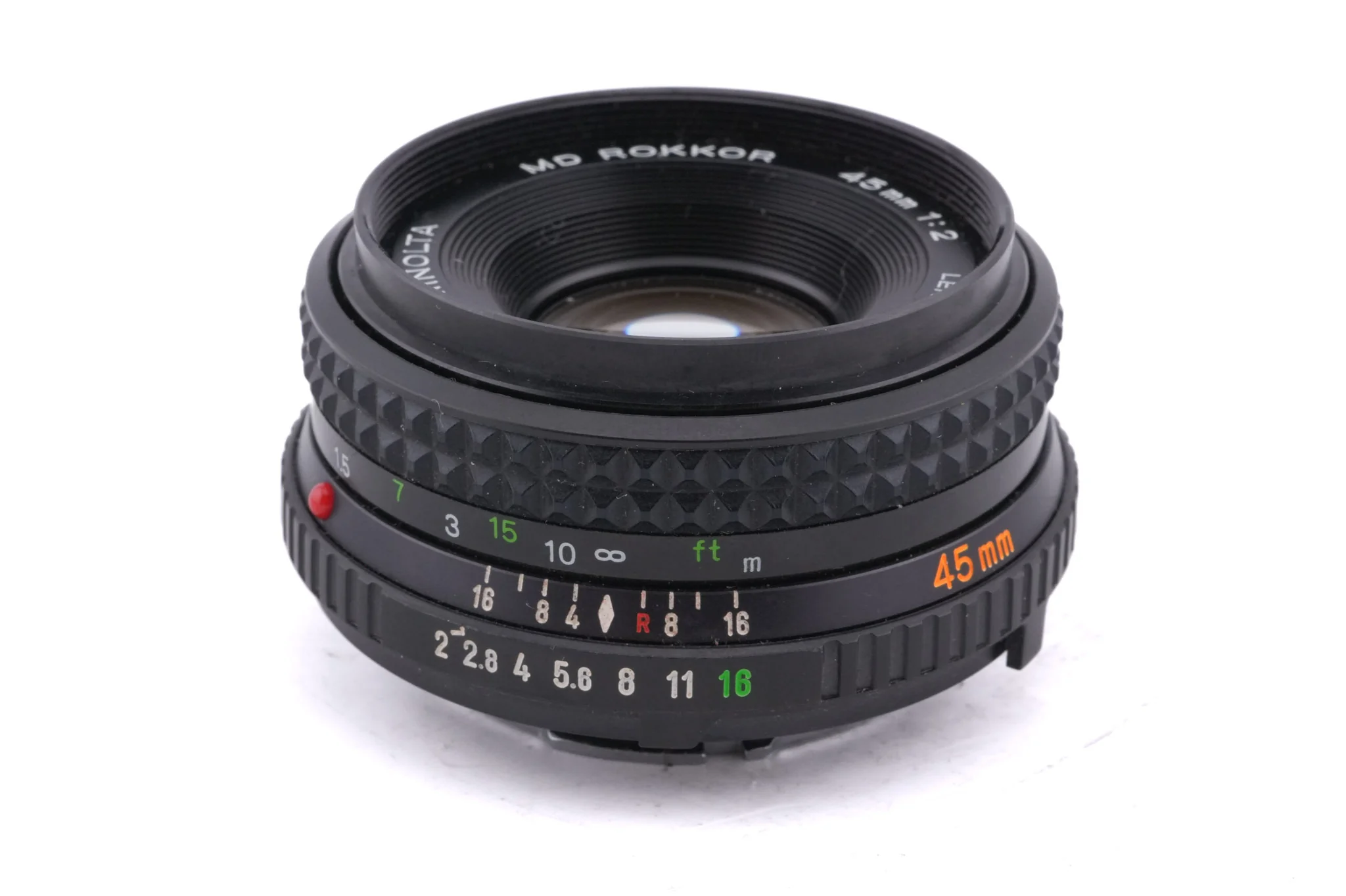 Minolta 45mm f2 MD Rokkor