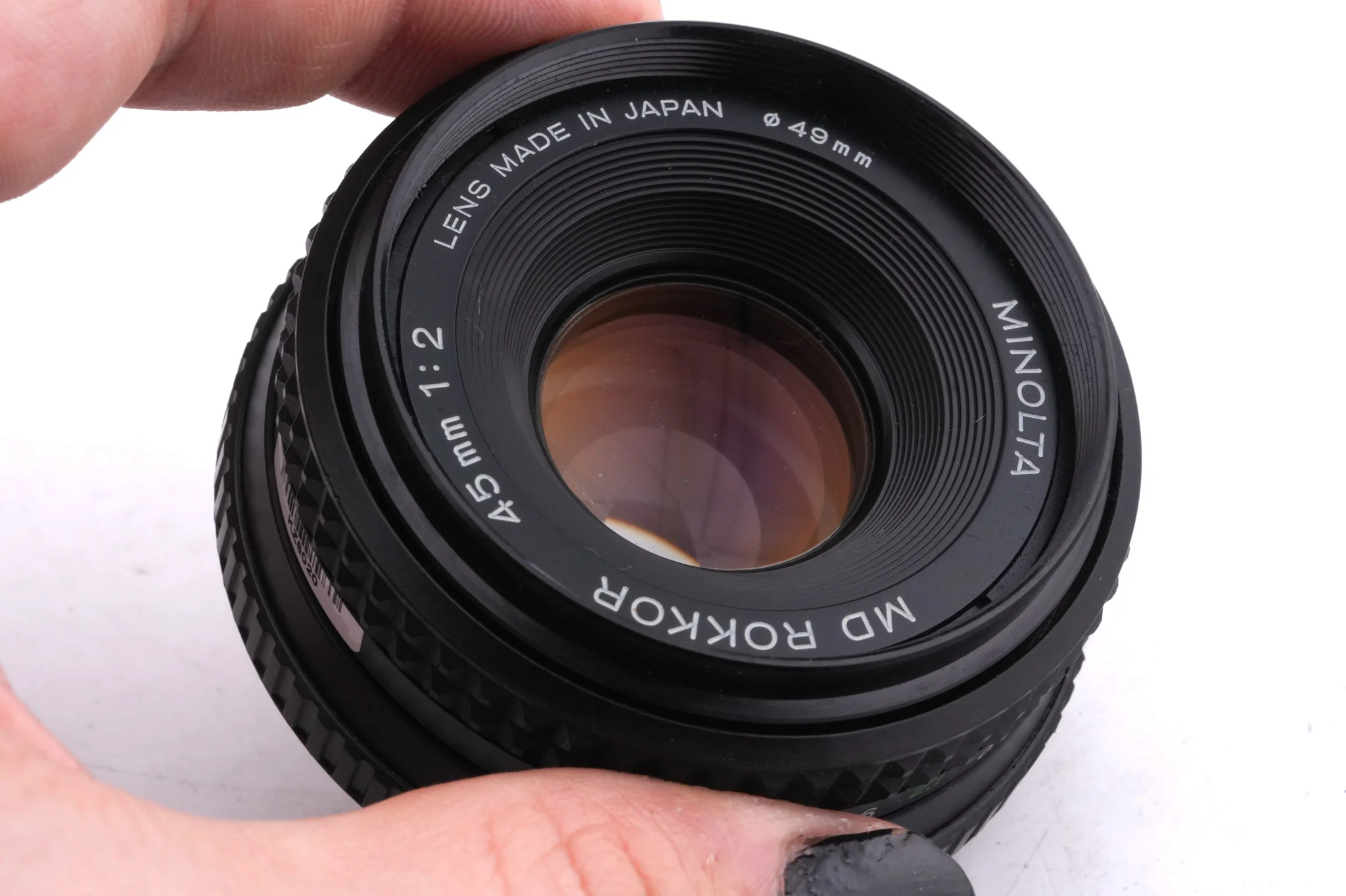Minolta 45mm f2 MD Rokkor - Image 2