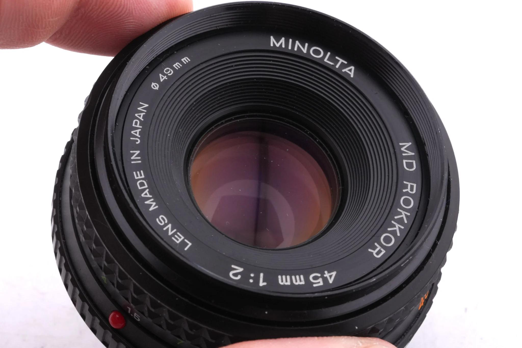 Minolta 45mm f2 MD Rokkor - Image 2