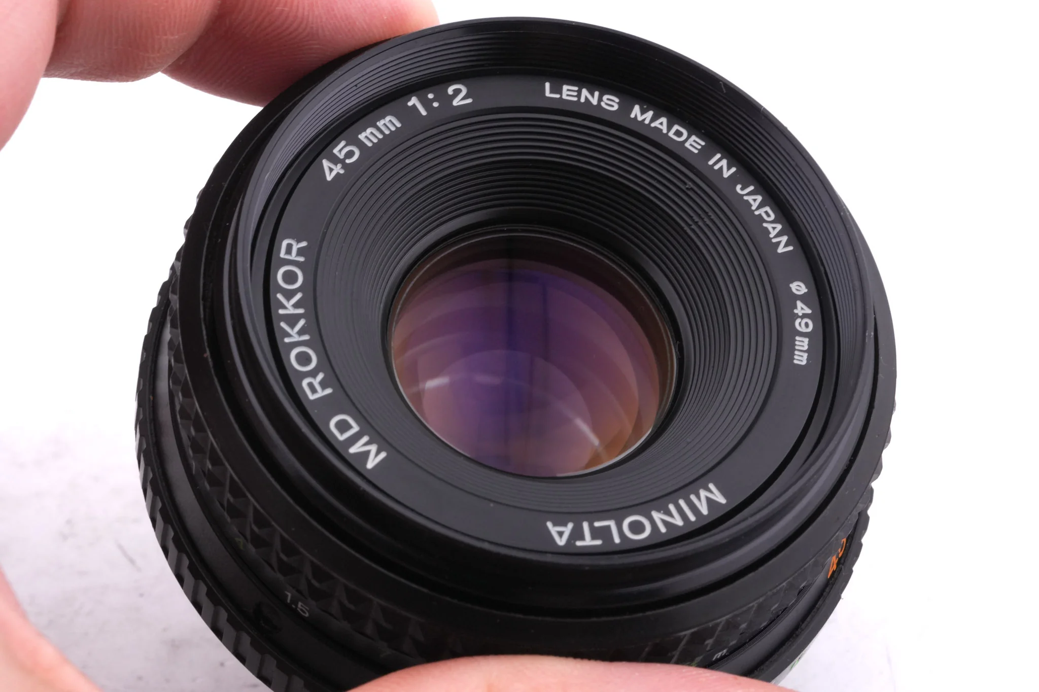 Minolta 45mm f2 MD Rokkor - Image 2