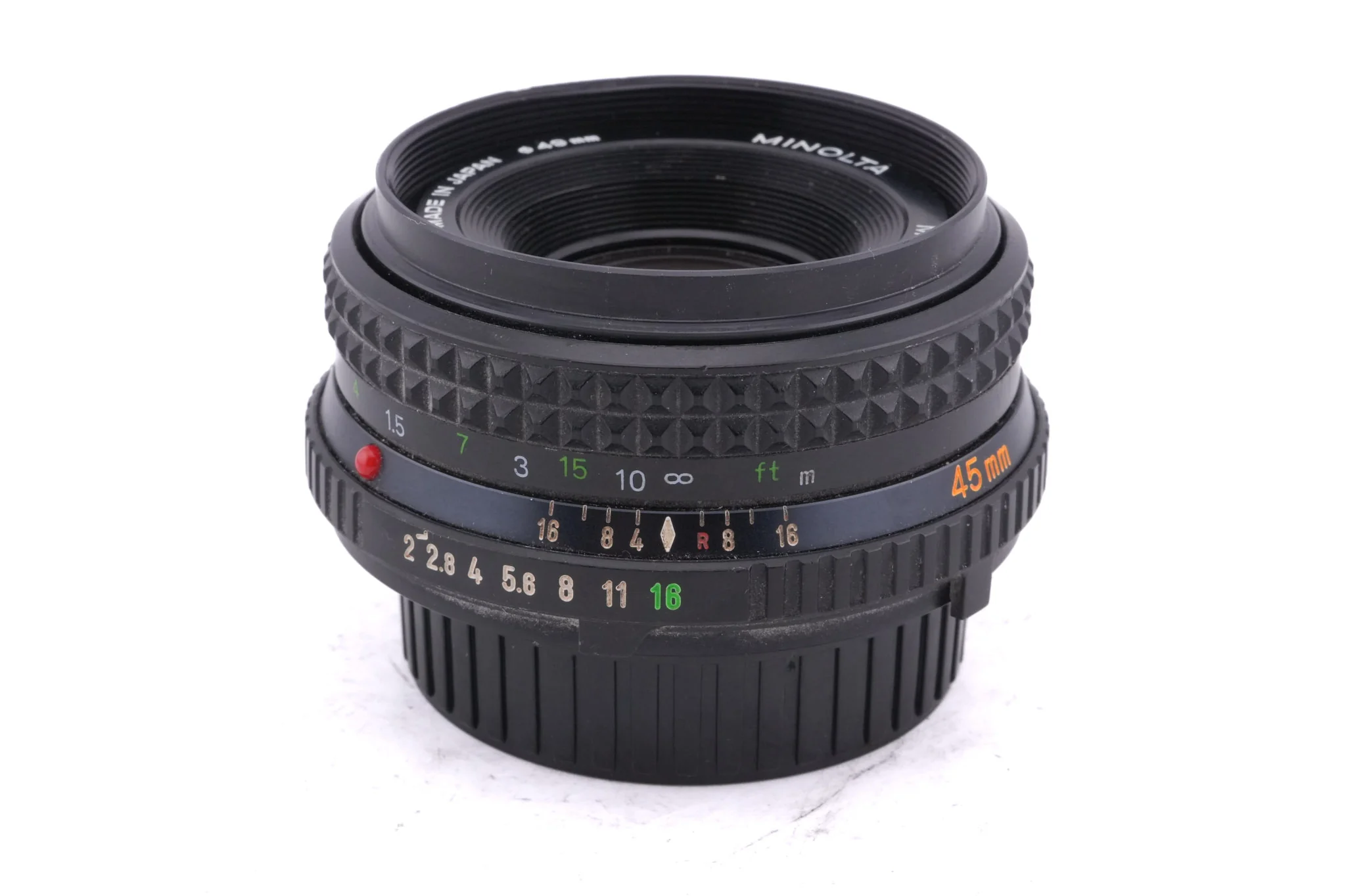 Minolta 45mm f2 MD Rokkor