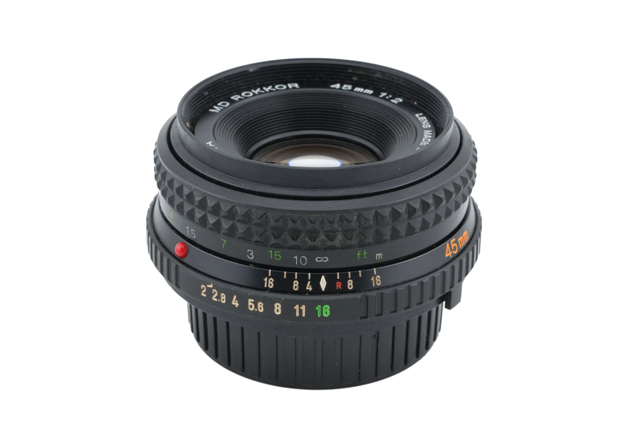 Minolta 45mm f2 MD Rokkor
