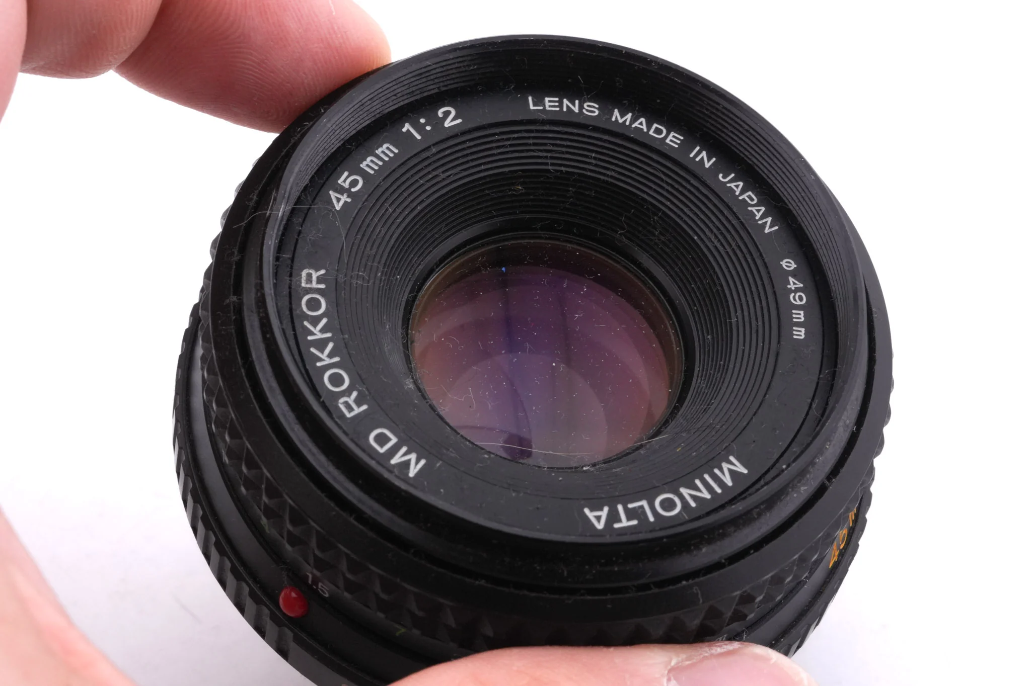 Minolta 45mm f2 MD Rokkor - Image 2