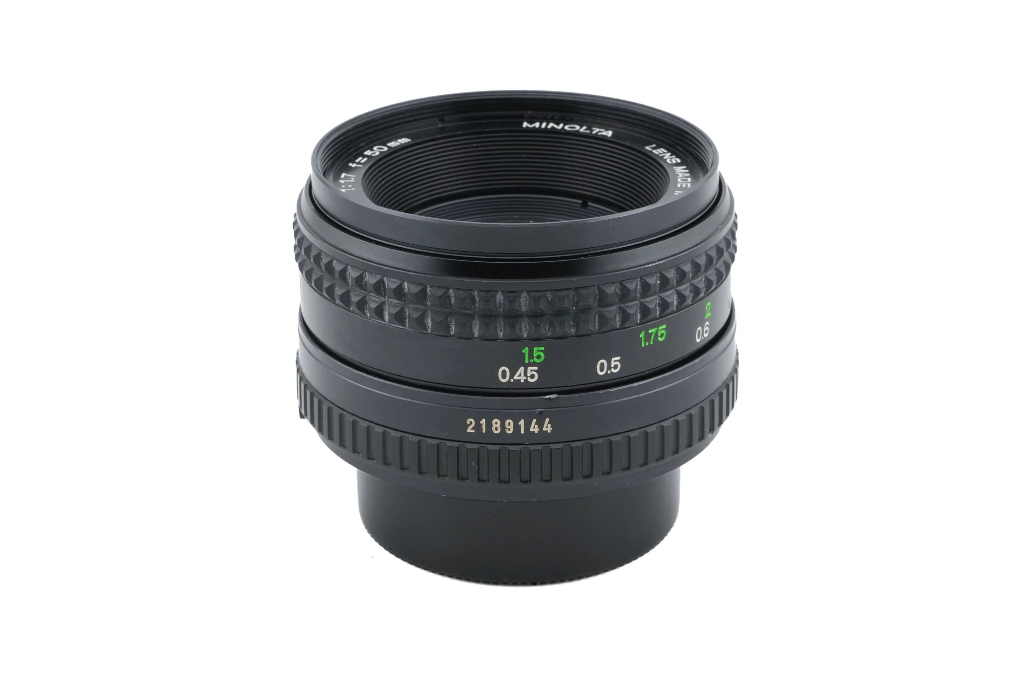 Minolta 50mm f1.7 MD Rokkor - Image 2