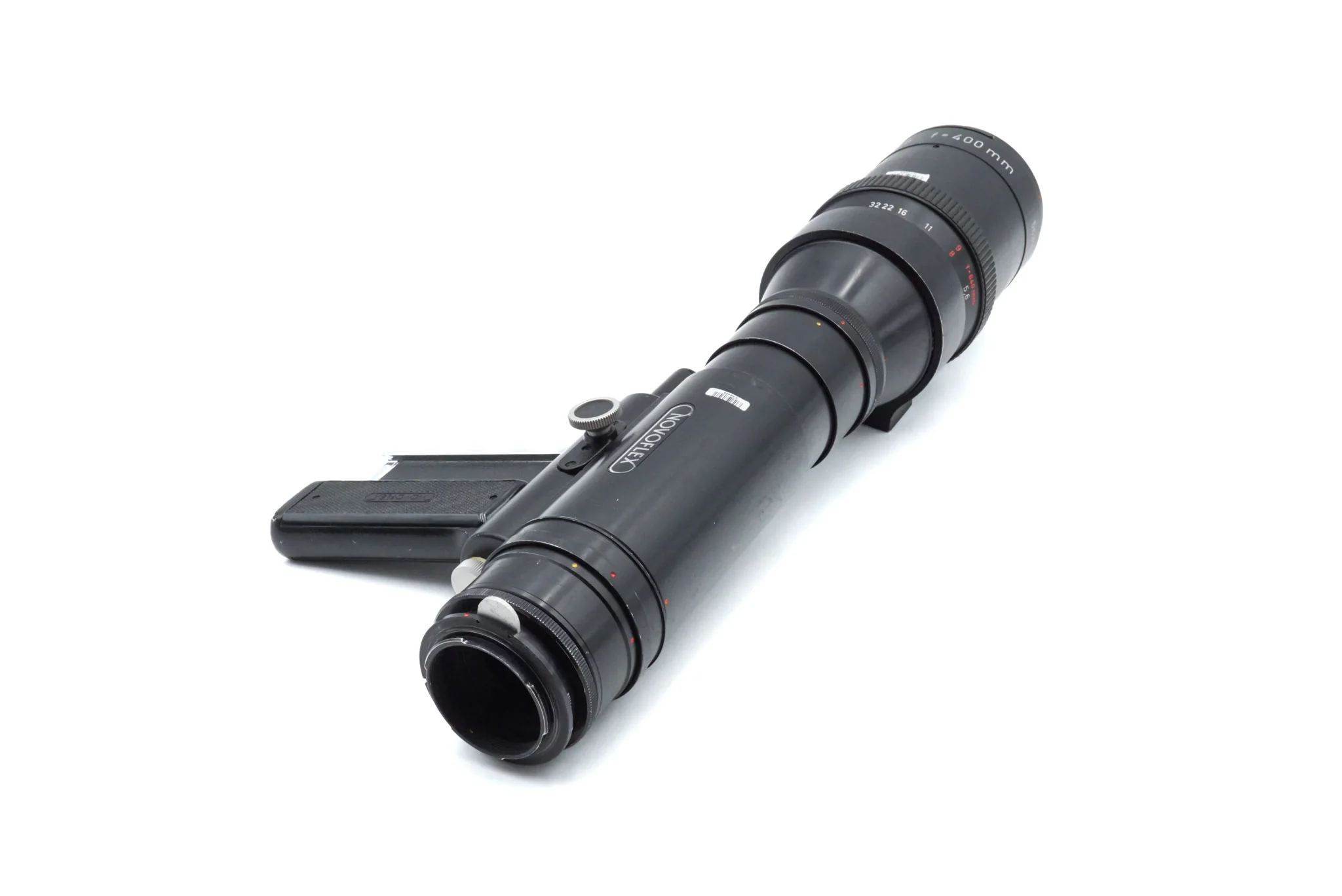 Novoflex 400mm f5.6 Noflexar (LINSE-400) + Follow Focus Pistol Grip (PIGRIFF) - Image 2