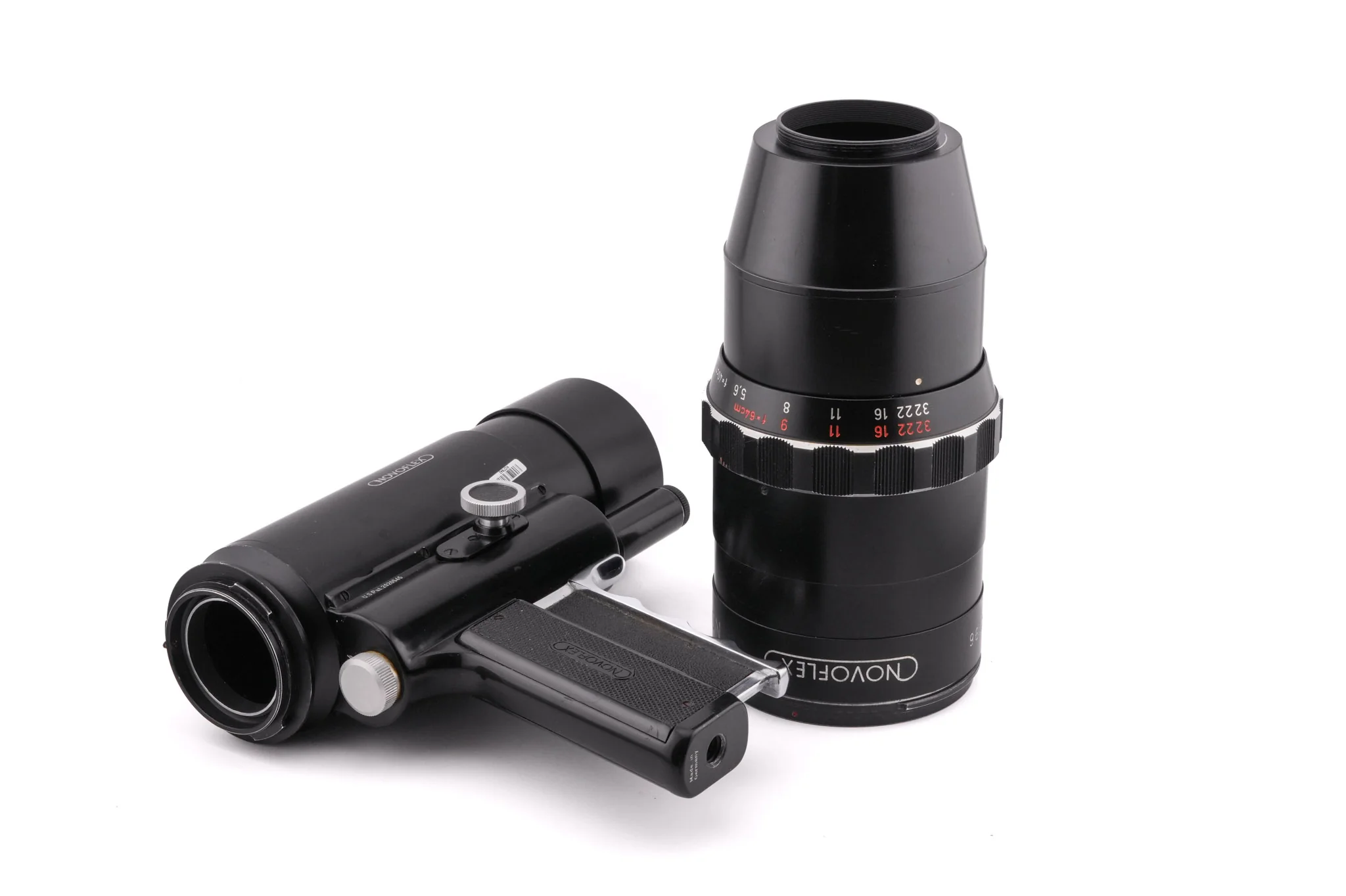 Novoflex 40cm f5.6 Noflexar + Follow Focus Pistol Grip (PIGRIFF) + Shoulder Stock (PISTOCK) - Image 3