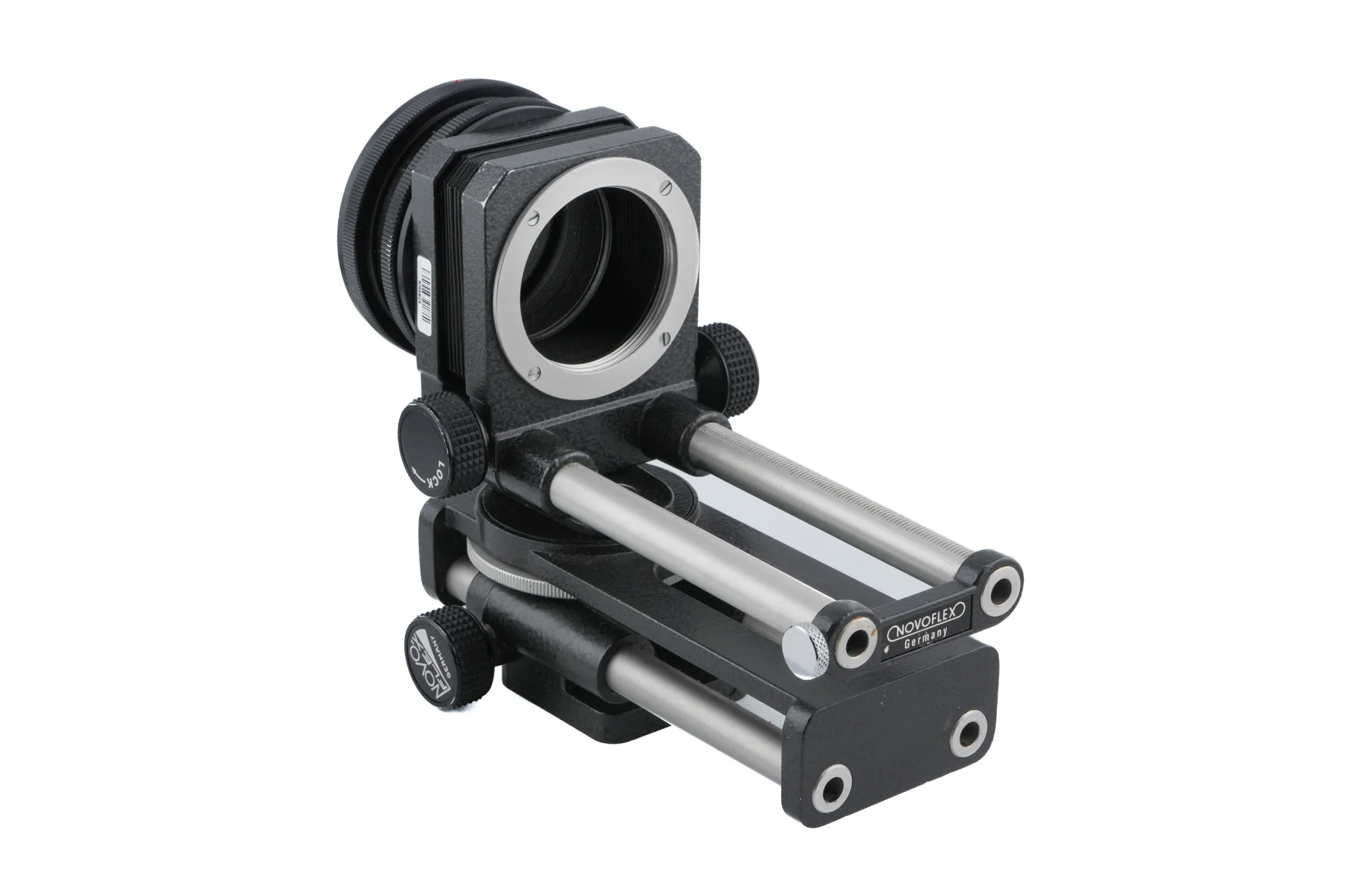 Novoflex Bellows (BAL-S) + Canon FD - Novoflex Universal Bellows (CANA) Adapter + Focusing Rack (CASTEL) - Image 2