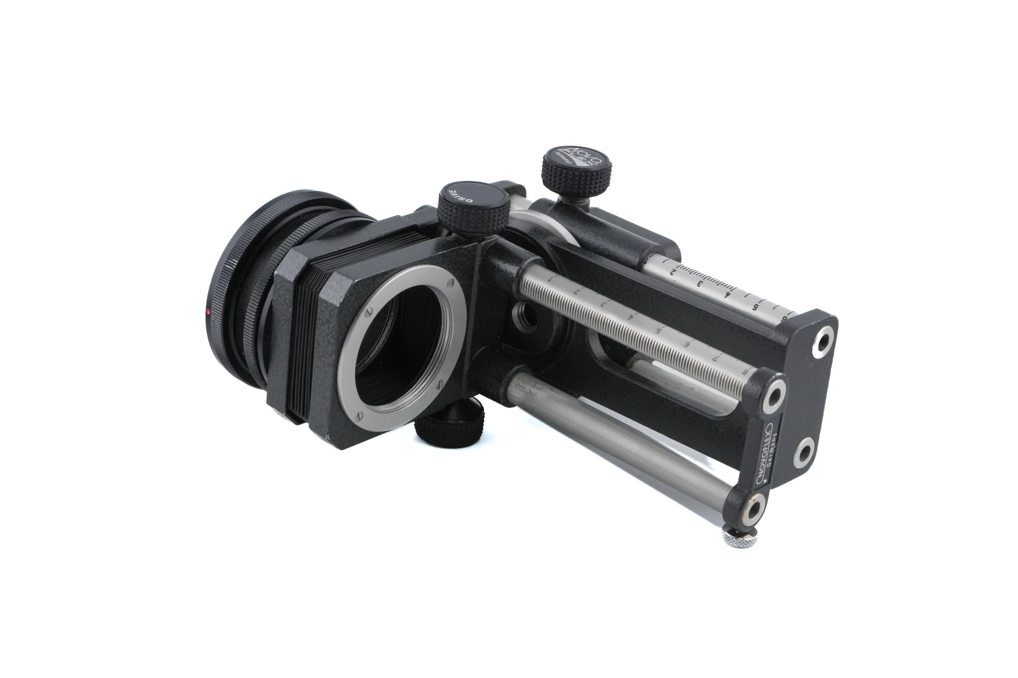 Novoflex Bellows (BAL-S) + Canon FD - Novoflex Universal Bellows (CANA) Adapter + Focusing Rack (CASTEL) - Image 5
