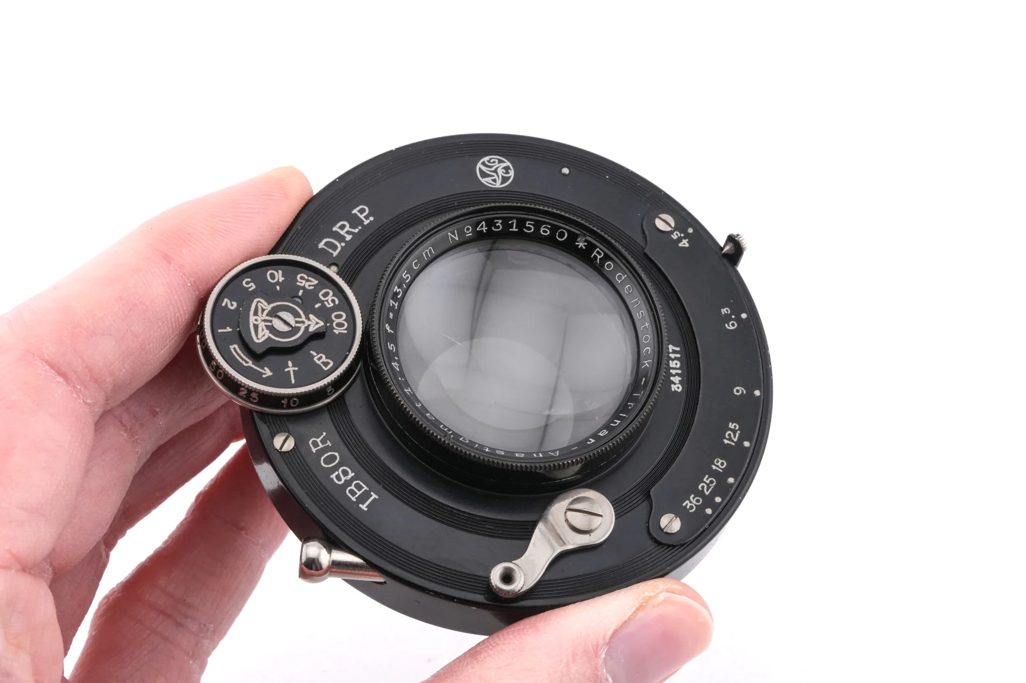 Rodenstock 13.5cm f4.5 Trinar-Anastigmat (Shutter) - Image 3
