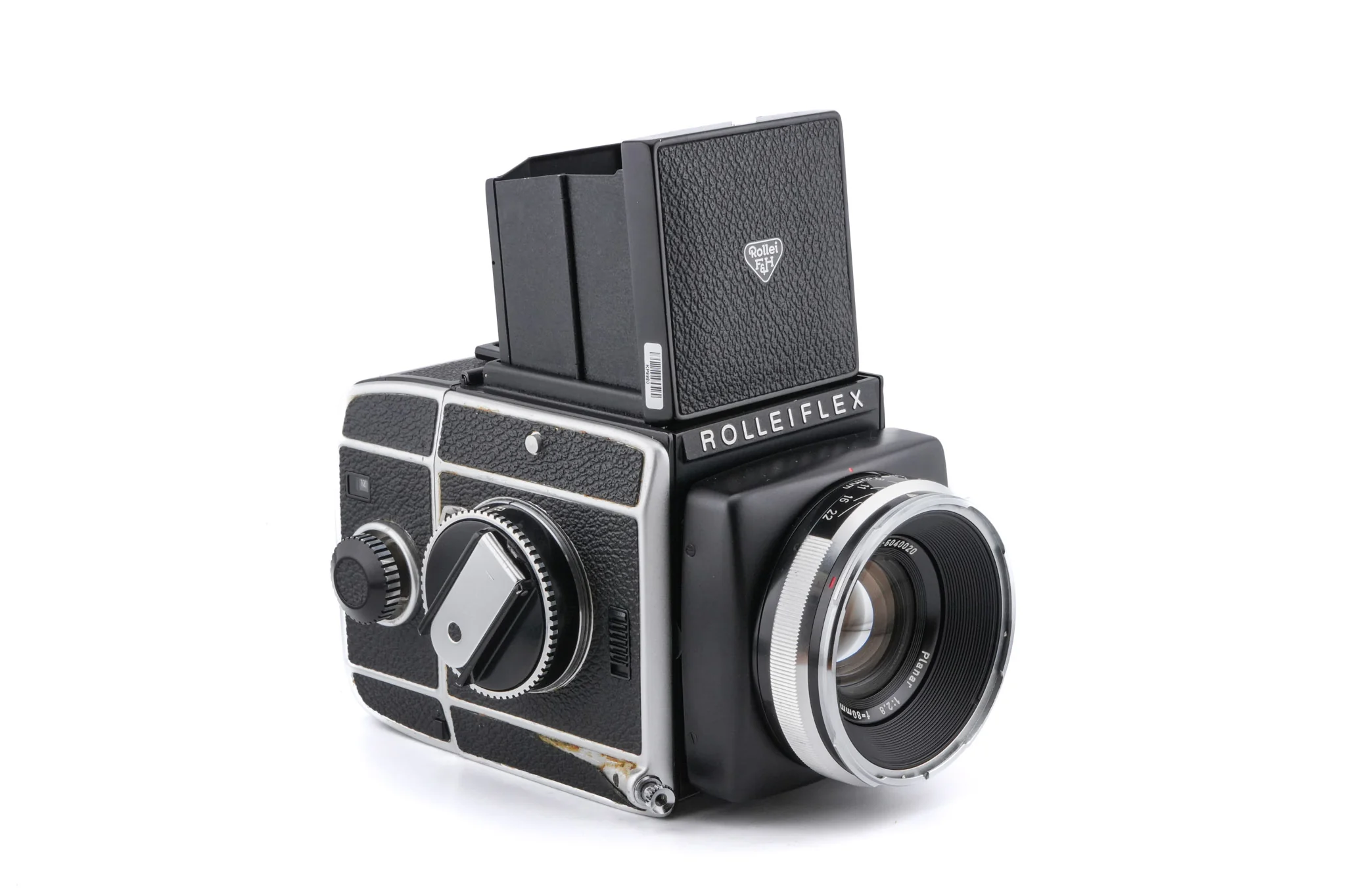 Rollei SL66 + Waist Level Finder + 80mm f2.8 Planar  + 6x6 Film Back - Image 2