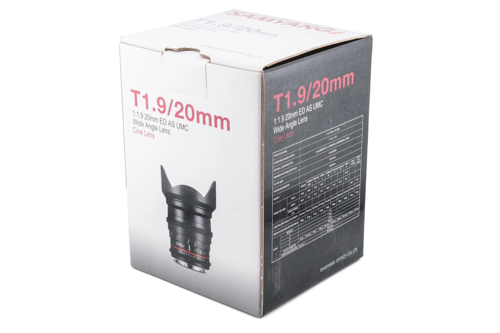Samyang 20mm T1.9 ED AS UMC - Image 8