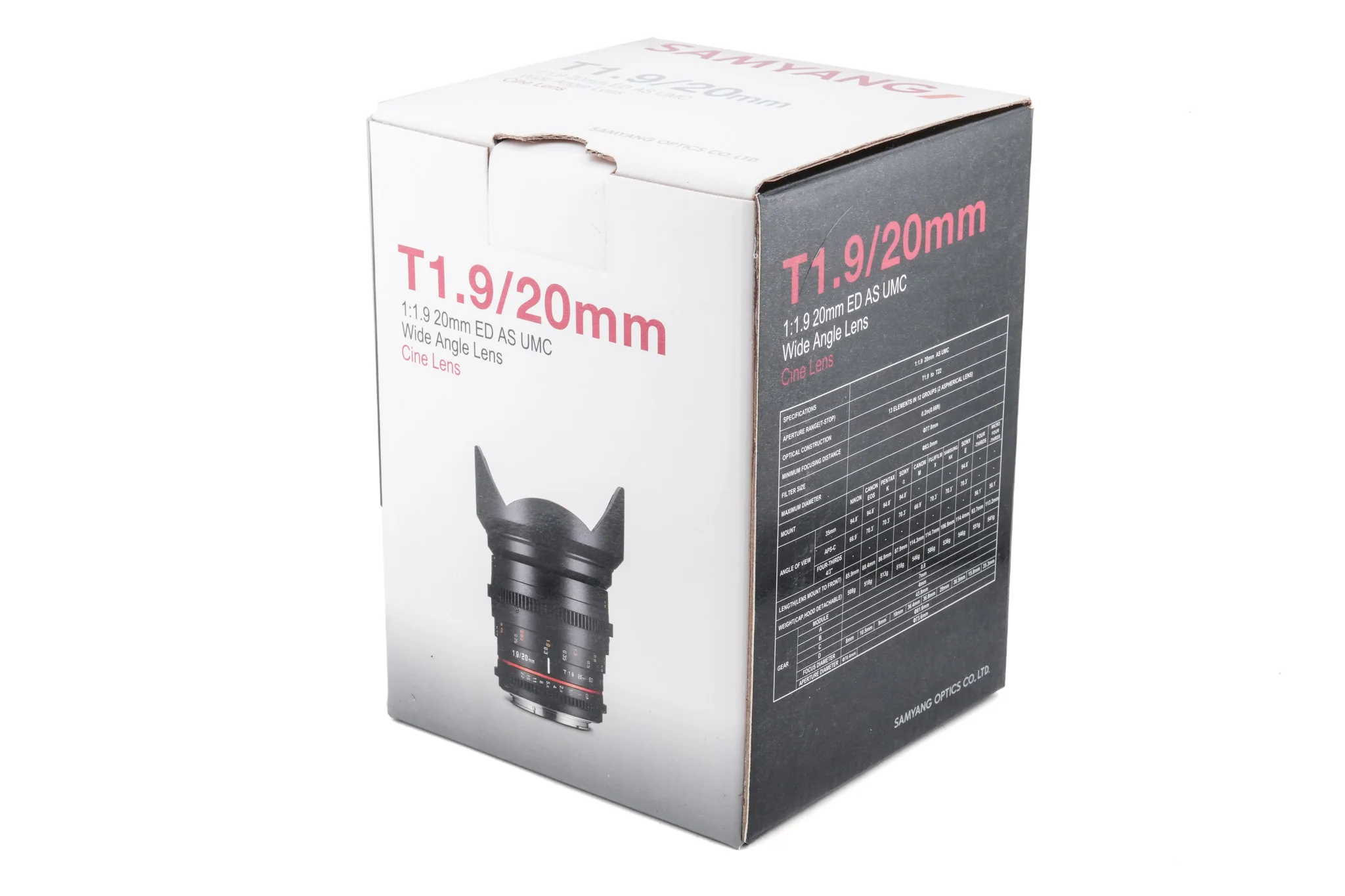 Samyang 20mm T1.9 ED AS UMC - Image 8