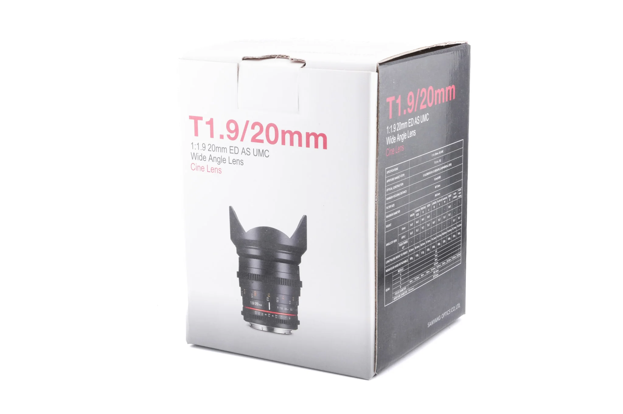 Samyang 20mm T1.9 ED AS UMC - Image 8