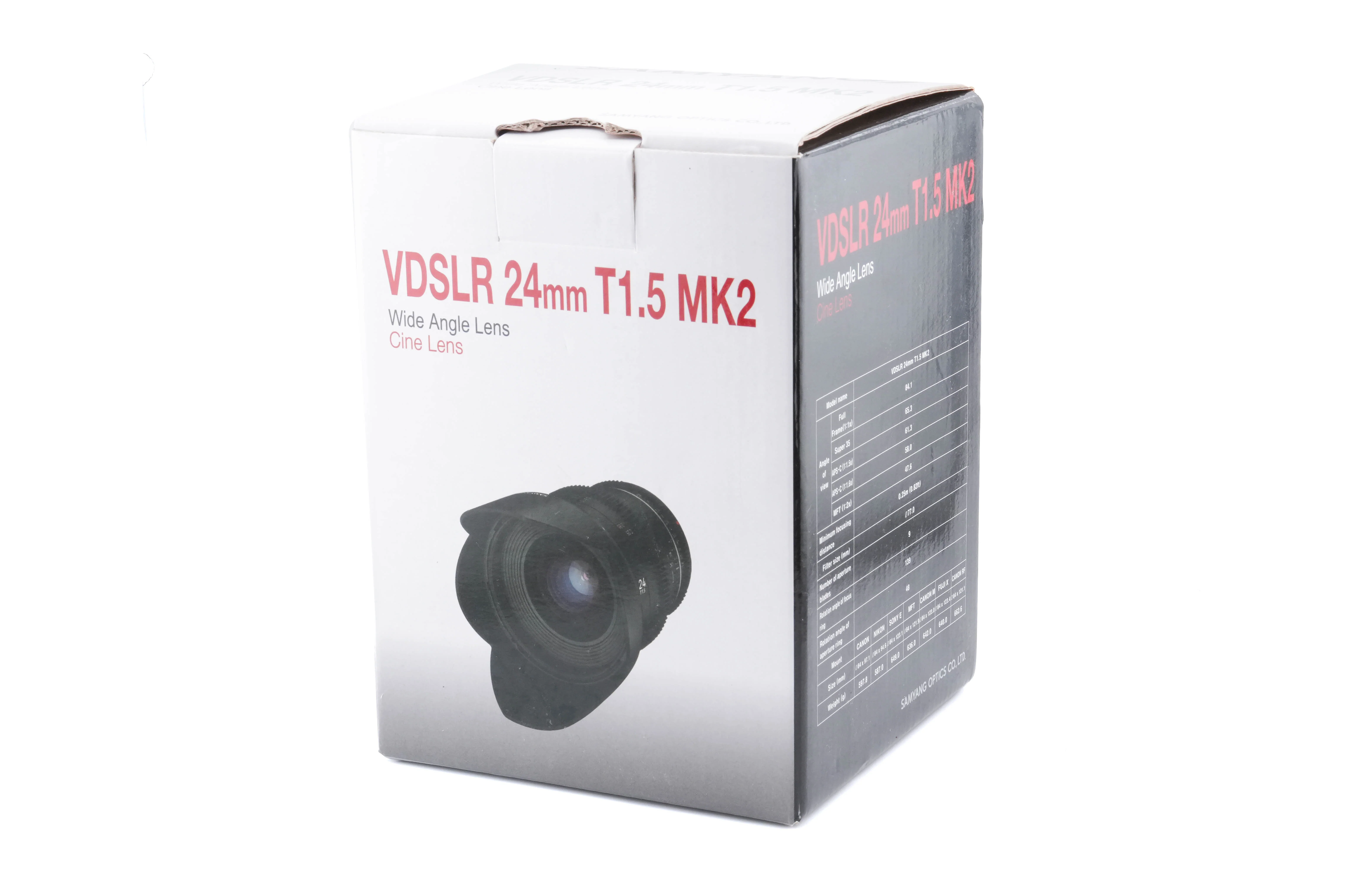 Samyang 24mm T1.5 VDSLR MK2 - Image 8